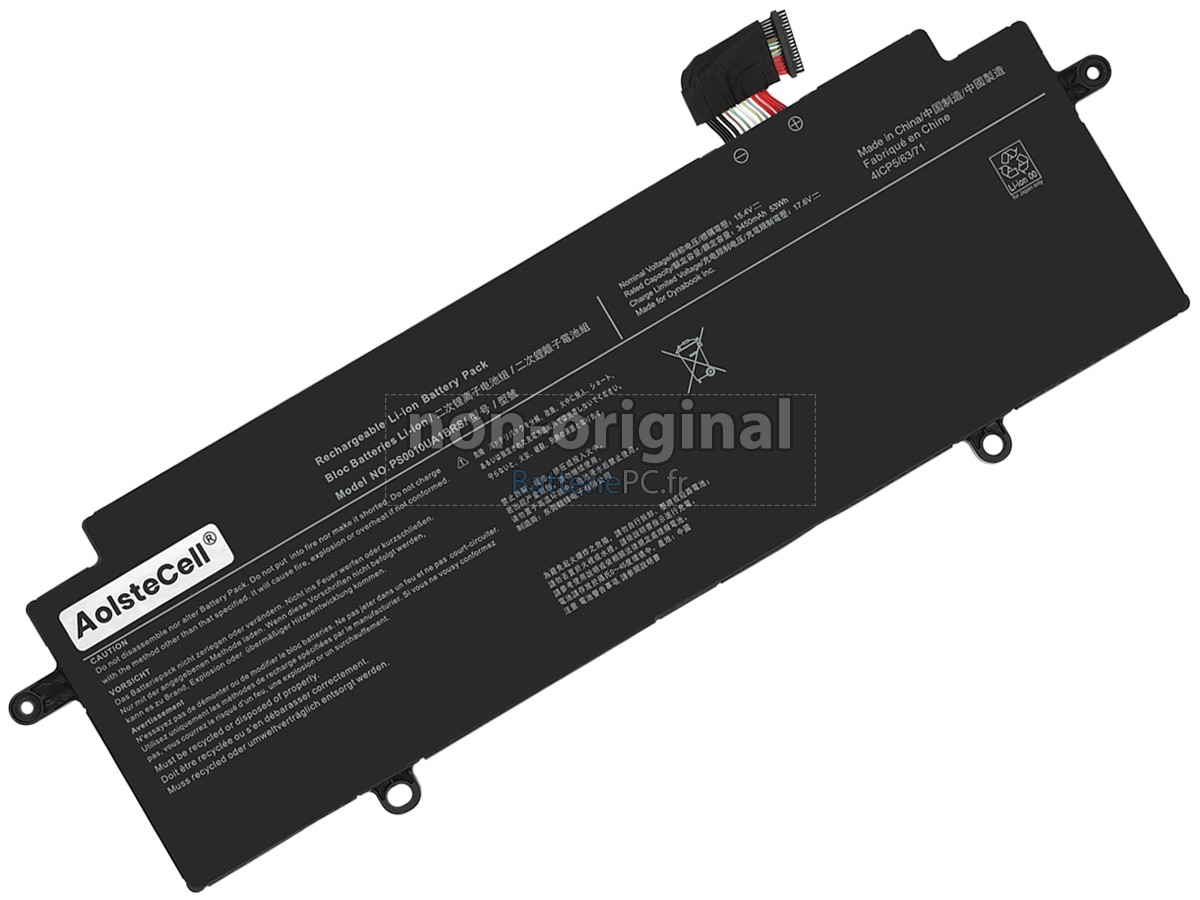 batterie pour Dynabook PORTEGE X30W-J