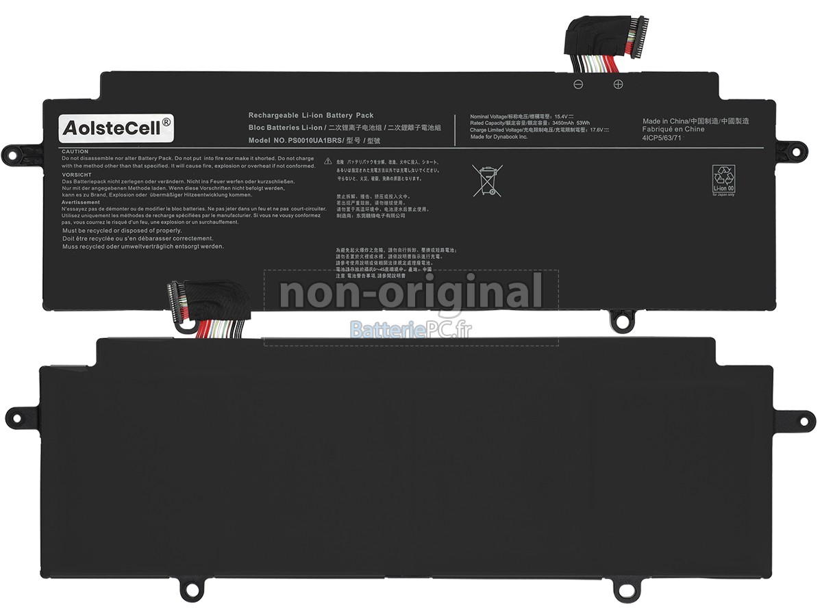 batterie pour Dynabook PORTEGE X30W-J