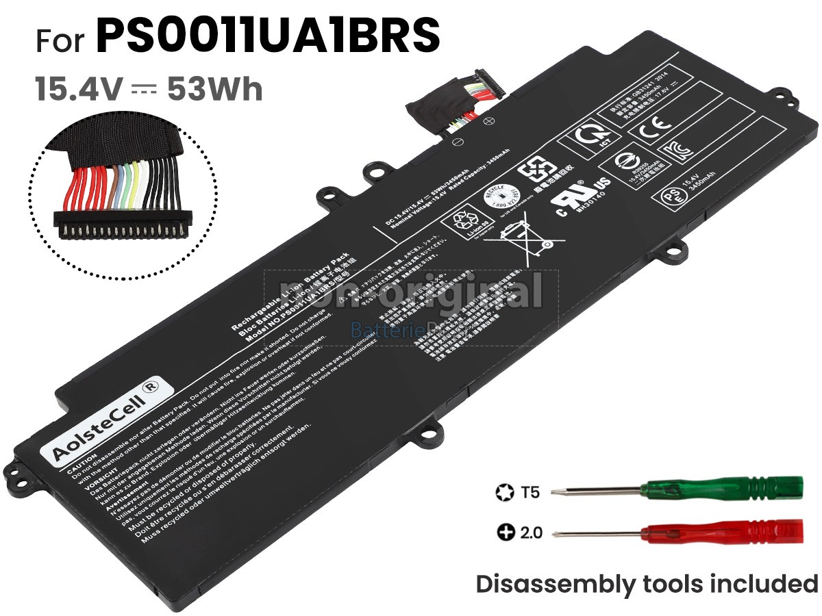 batterie pour Dynabook PORTEGE X40-J-134