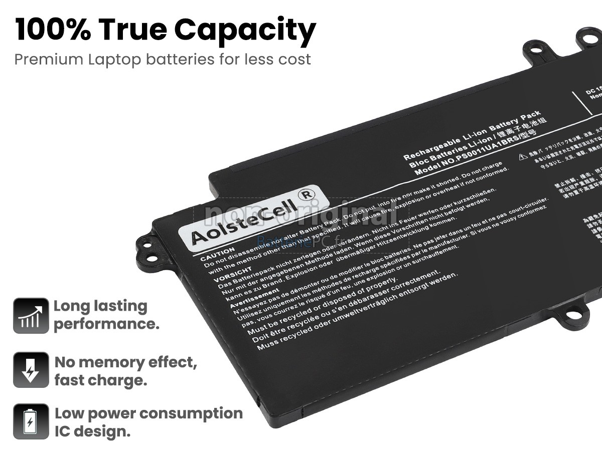 batterie pour Dynabook PORTEGE X40-J-134