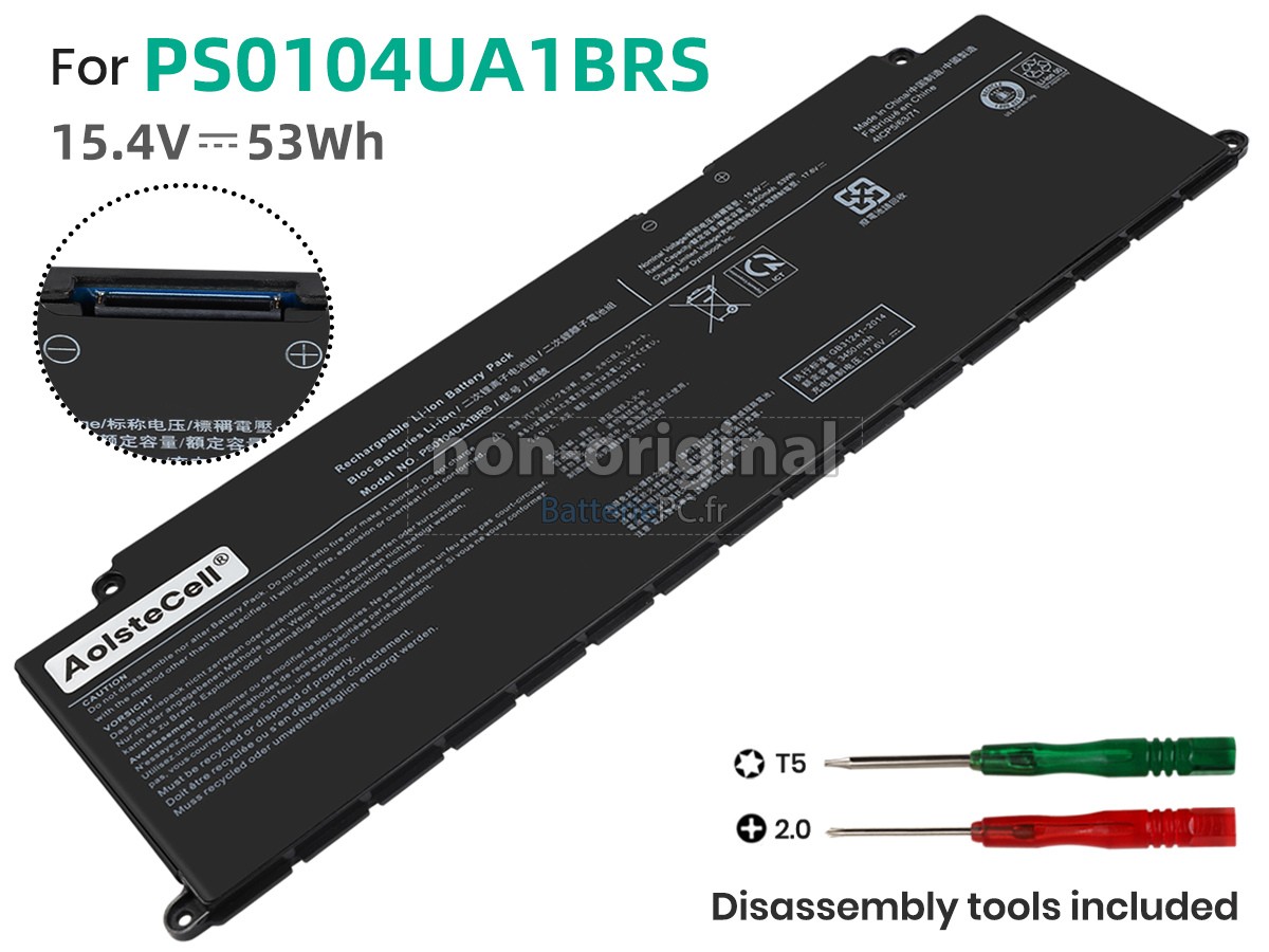 batterie pour Dynabook PORTEGE X40-K-00G002