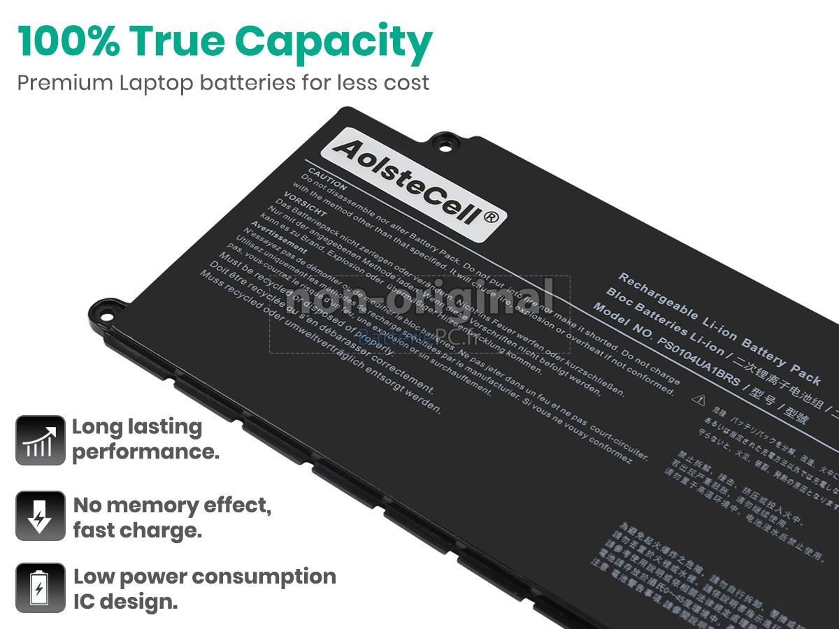 batterie pour Dynabook PORTEGE X40-K-00G002