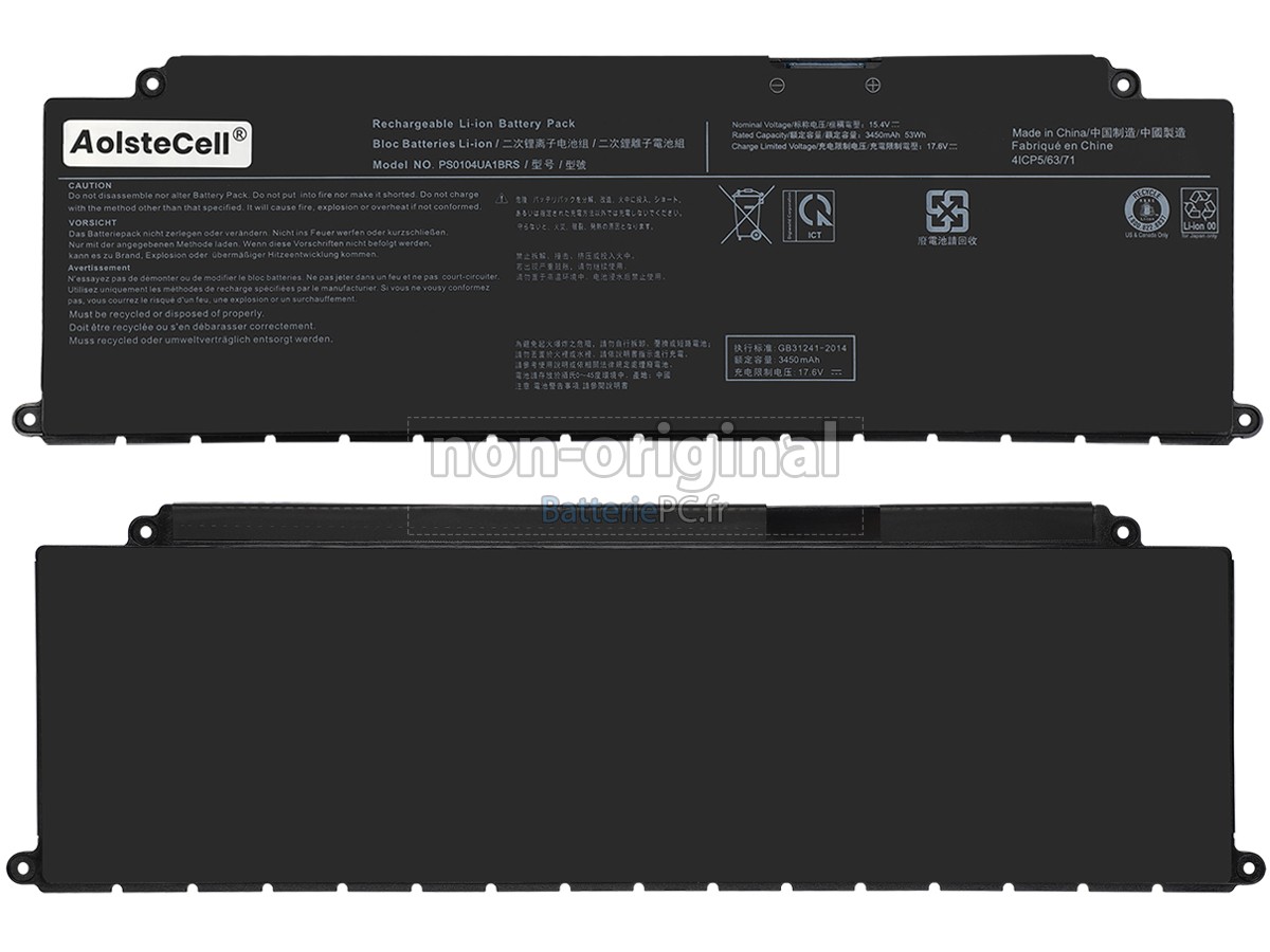 batterie pour Dynabook PORTEGE X40-K-00G002