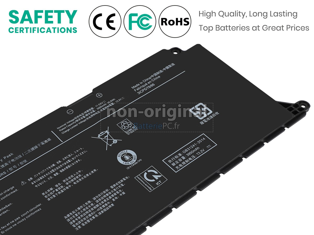 batterie pour Dynabook PS0132UA1BRS