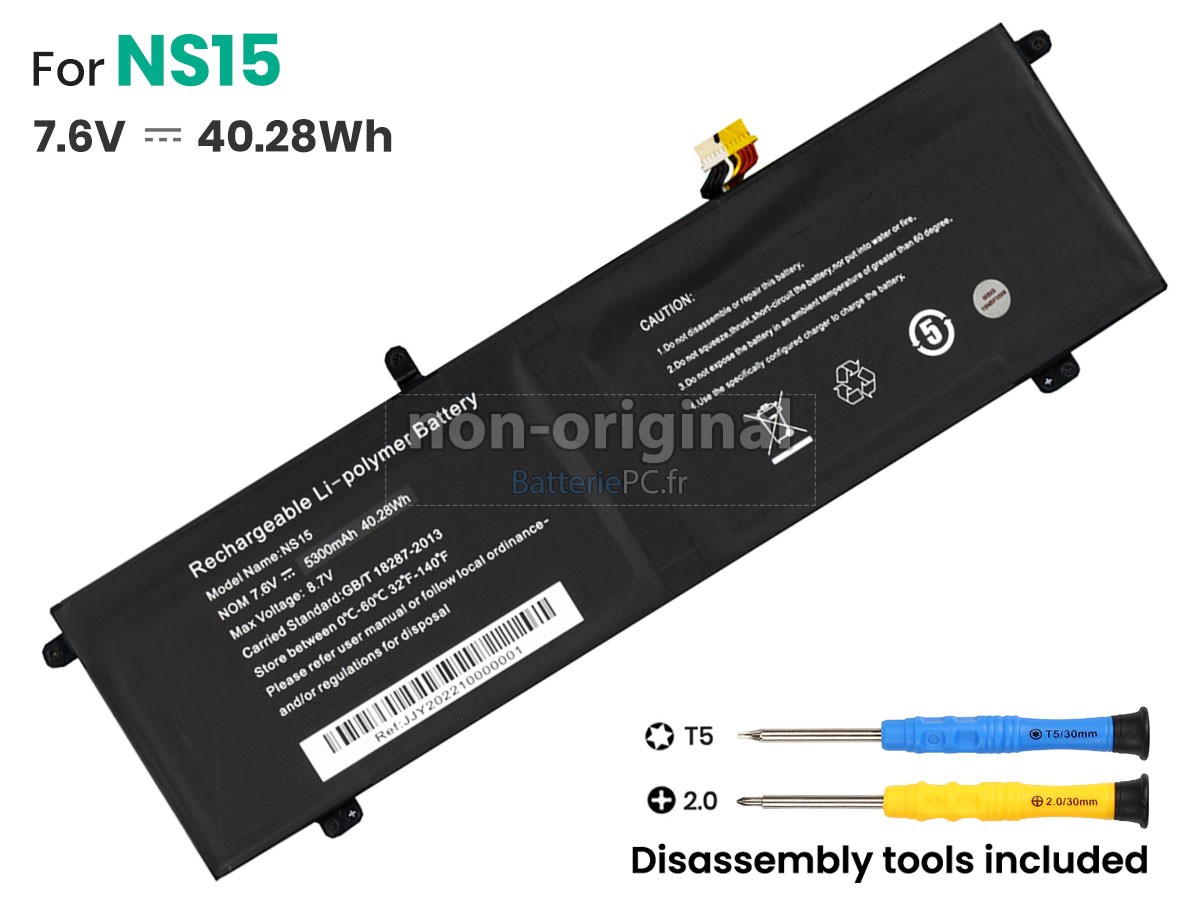 batterie pour ECOHERO NS15