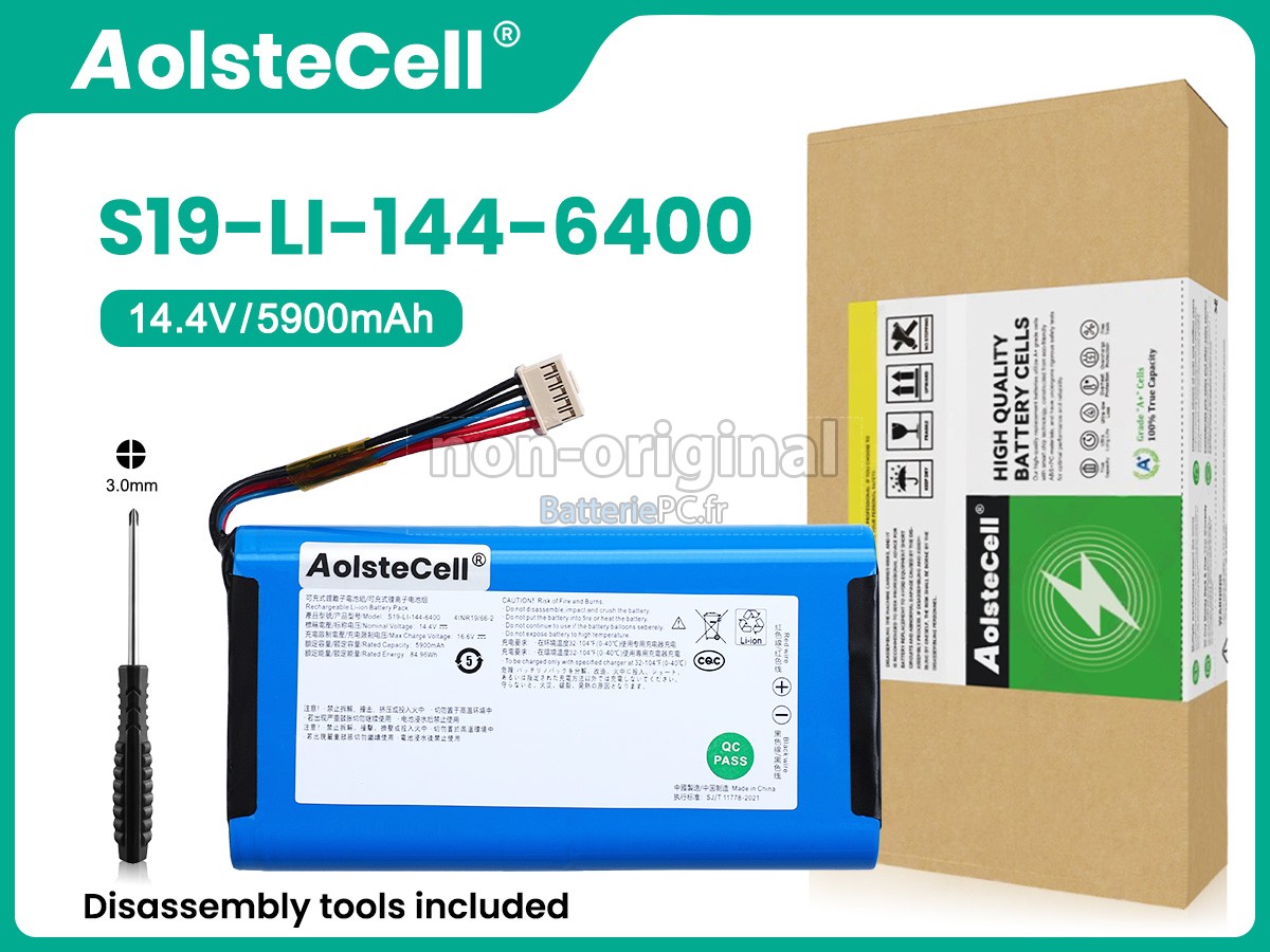 batterie pour Ecovacs S19-LI-144-6400