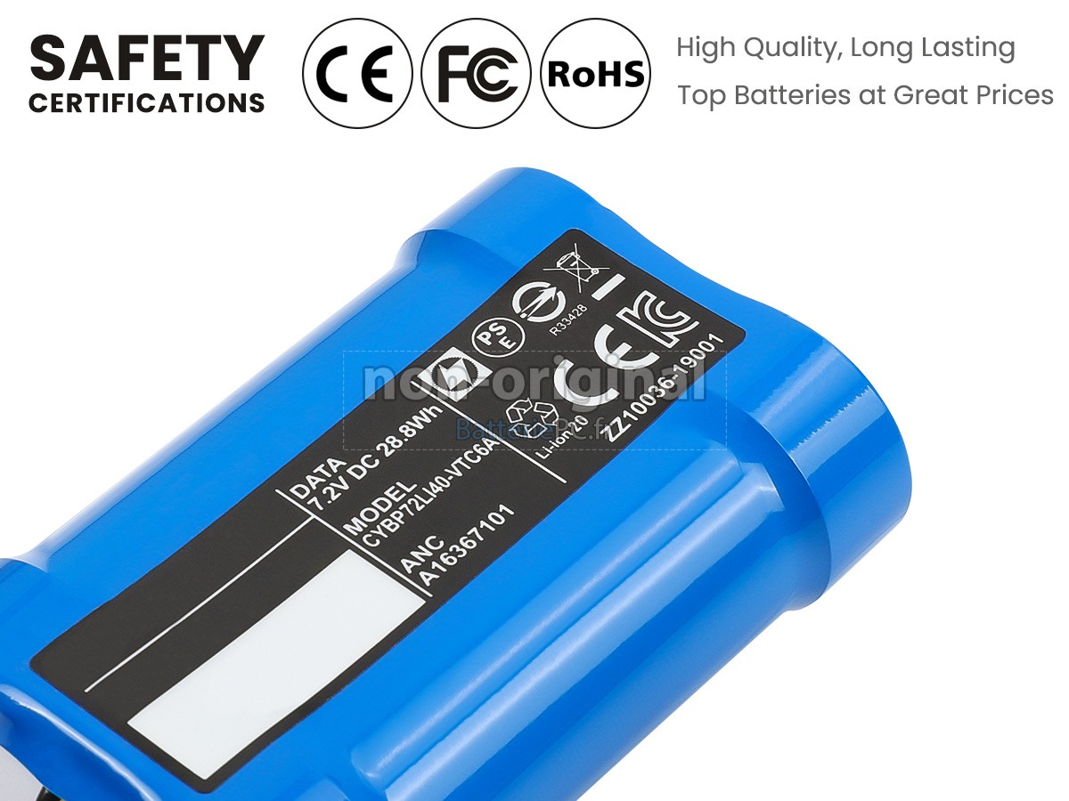 batterie pour Electrolux PI92-6DGM