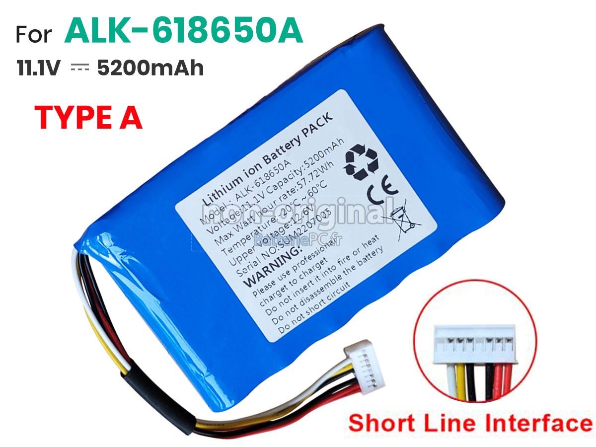 batterie pour Eloik HH-88