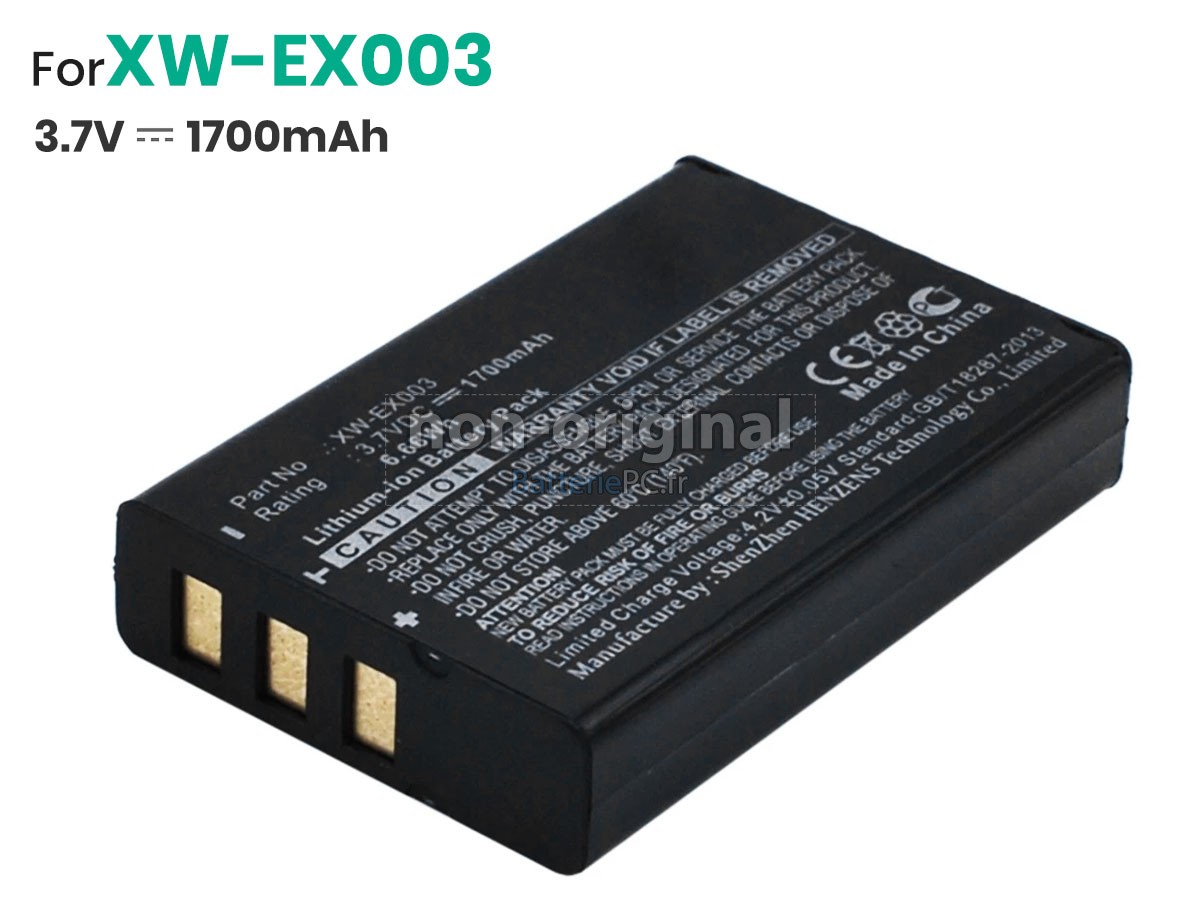 batterie pour Exfo XW-EX003
