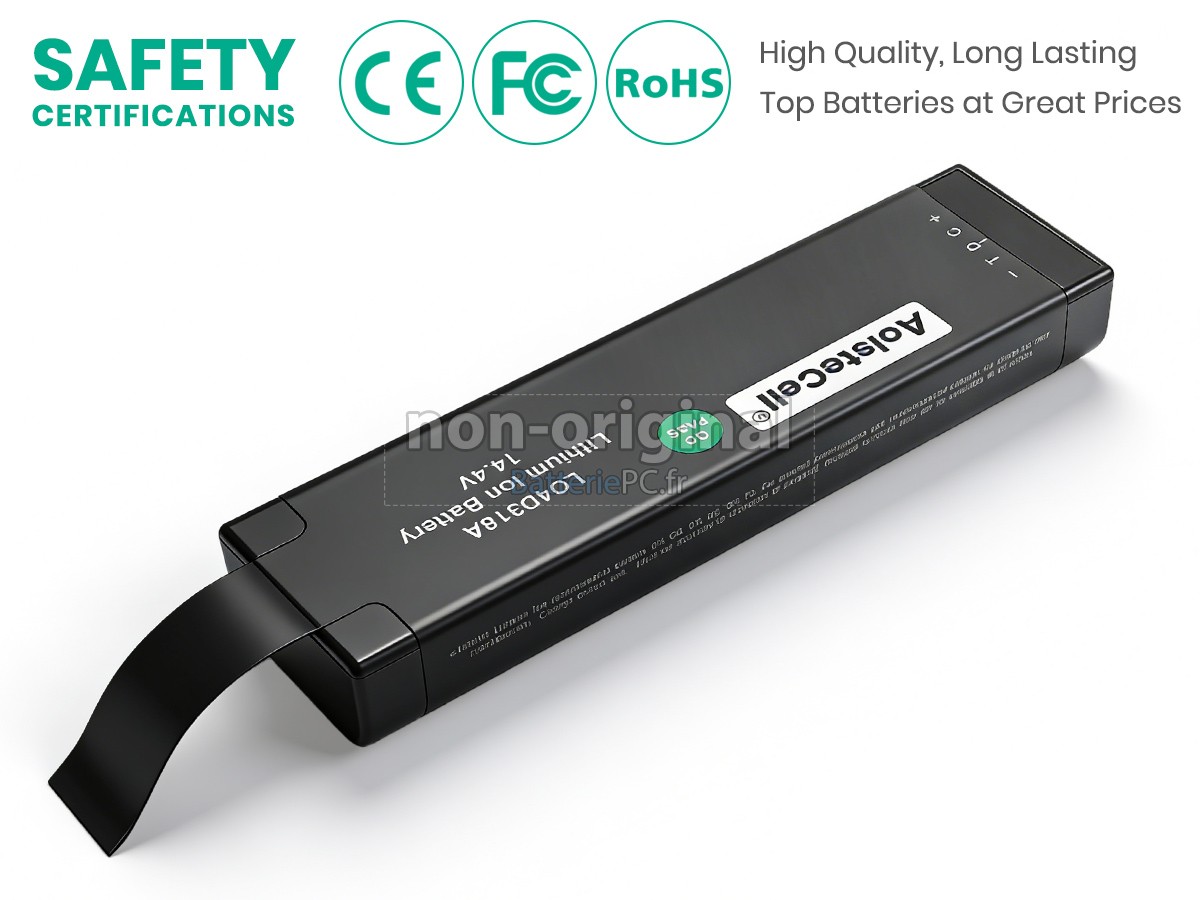 batterie pour Exfo MS1801