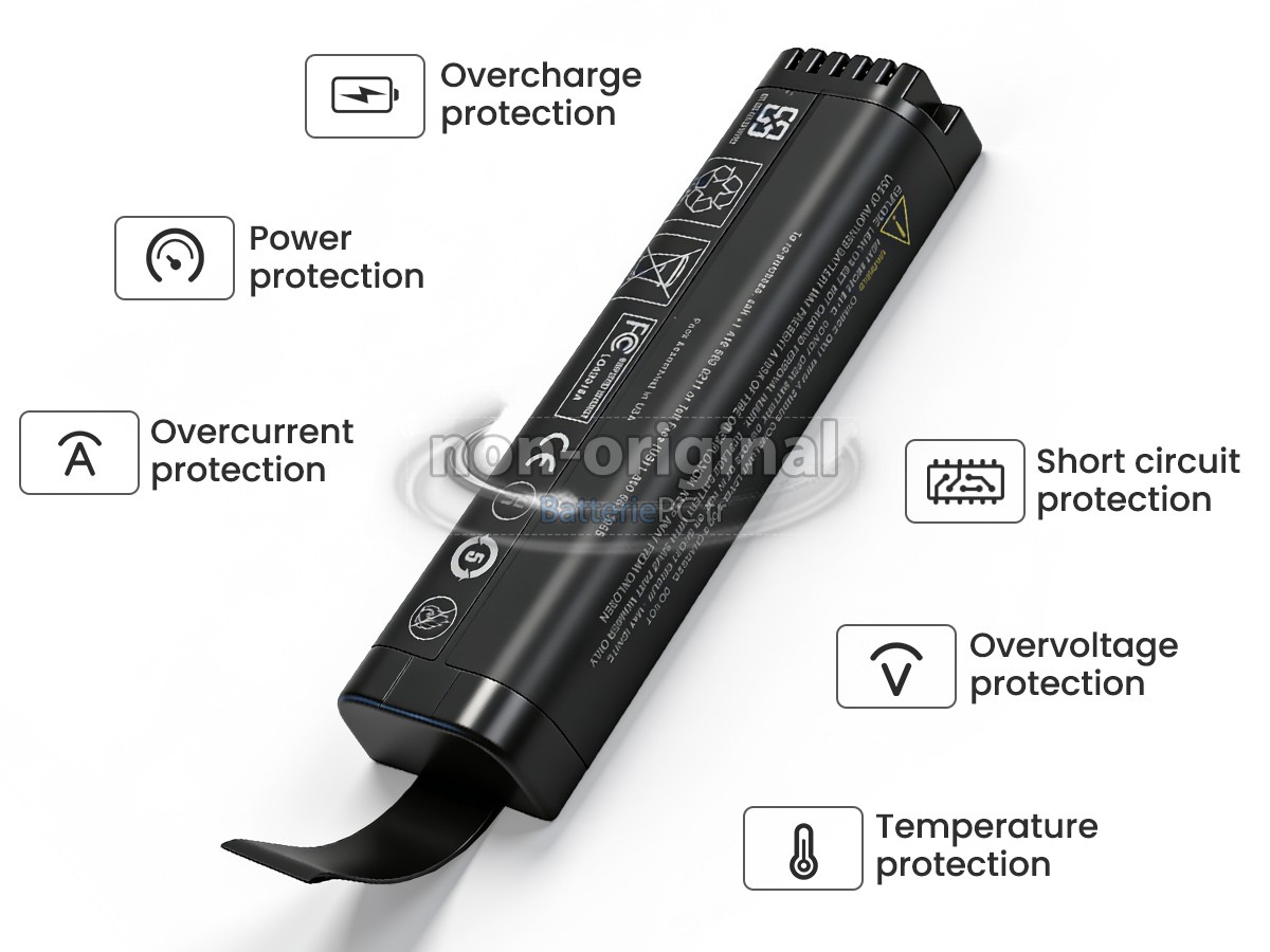 batterie pour Exfo MS1801