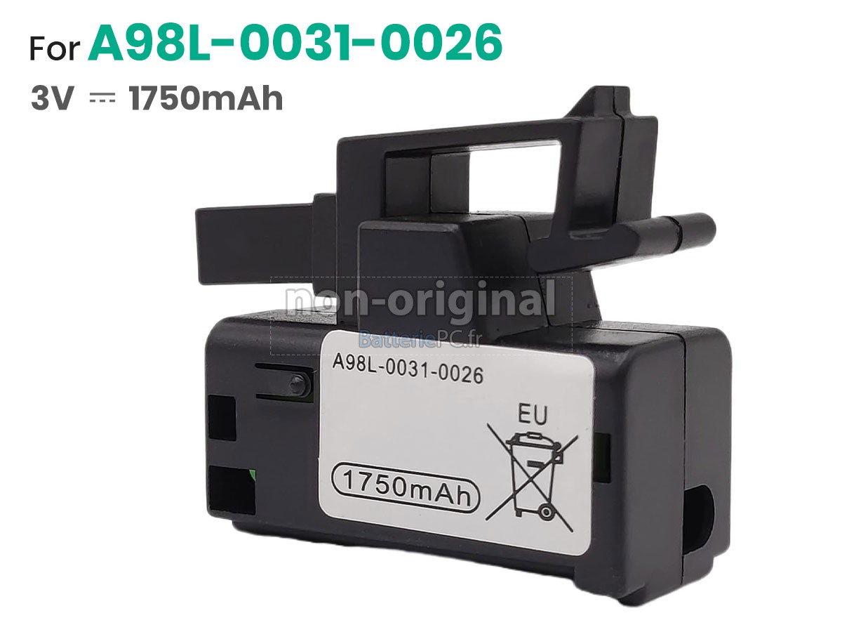batterie pour Fanuc A98L-0031-0026