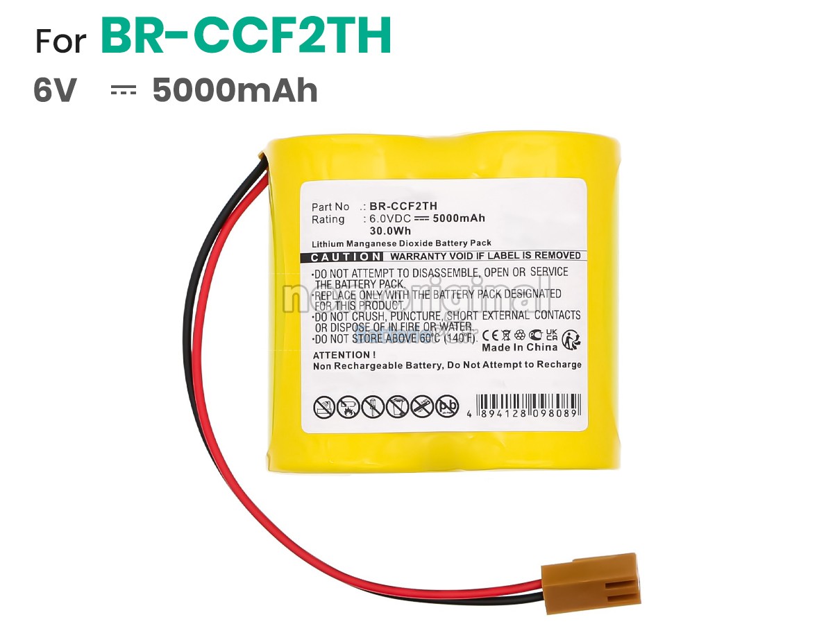 batterie pour Fanuc BR-CCF2TH