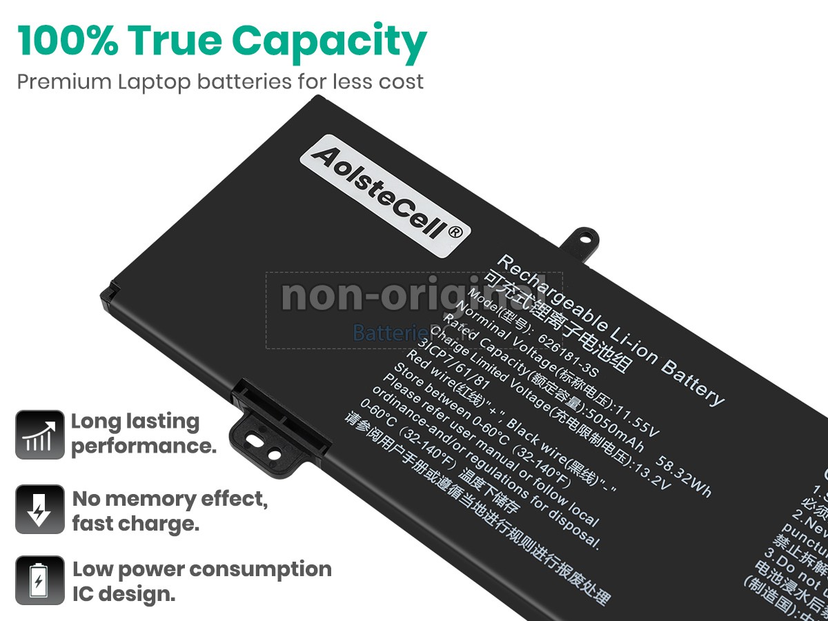 batterie pour Firebat 626181-3S