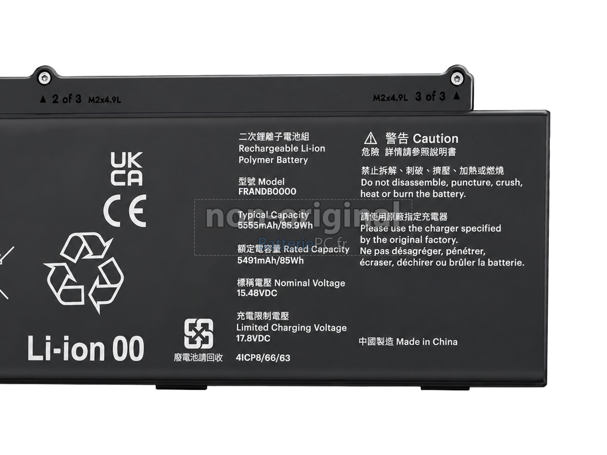 batterie pour Framework LAPTOP 16