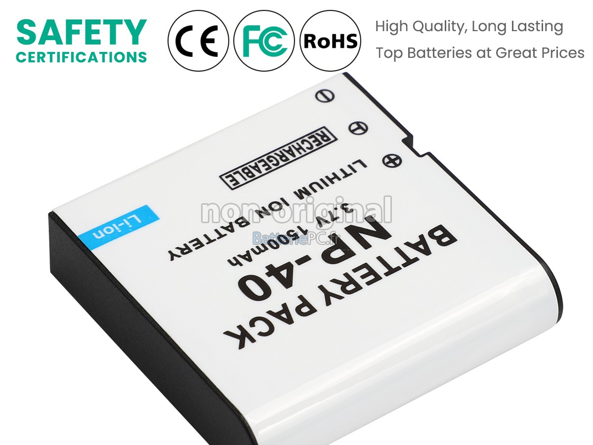 batterie pour Fujifilm FNP40