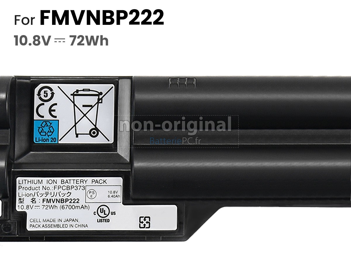 batterie pour Fujitsu LifeBook T902