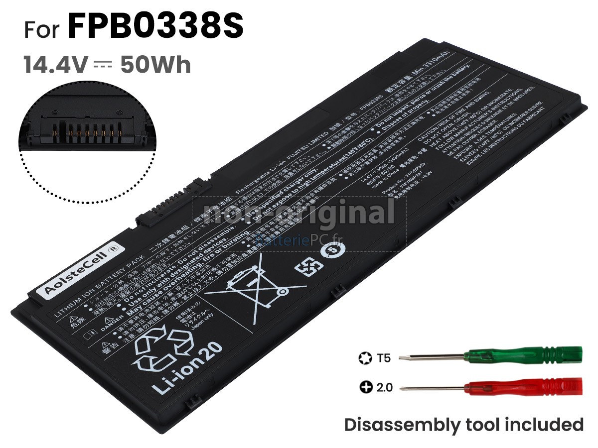 batterie pour Fujitsu FPB0338S