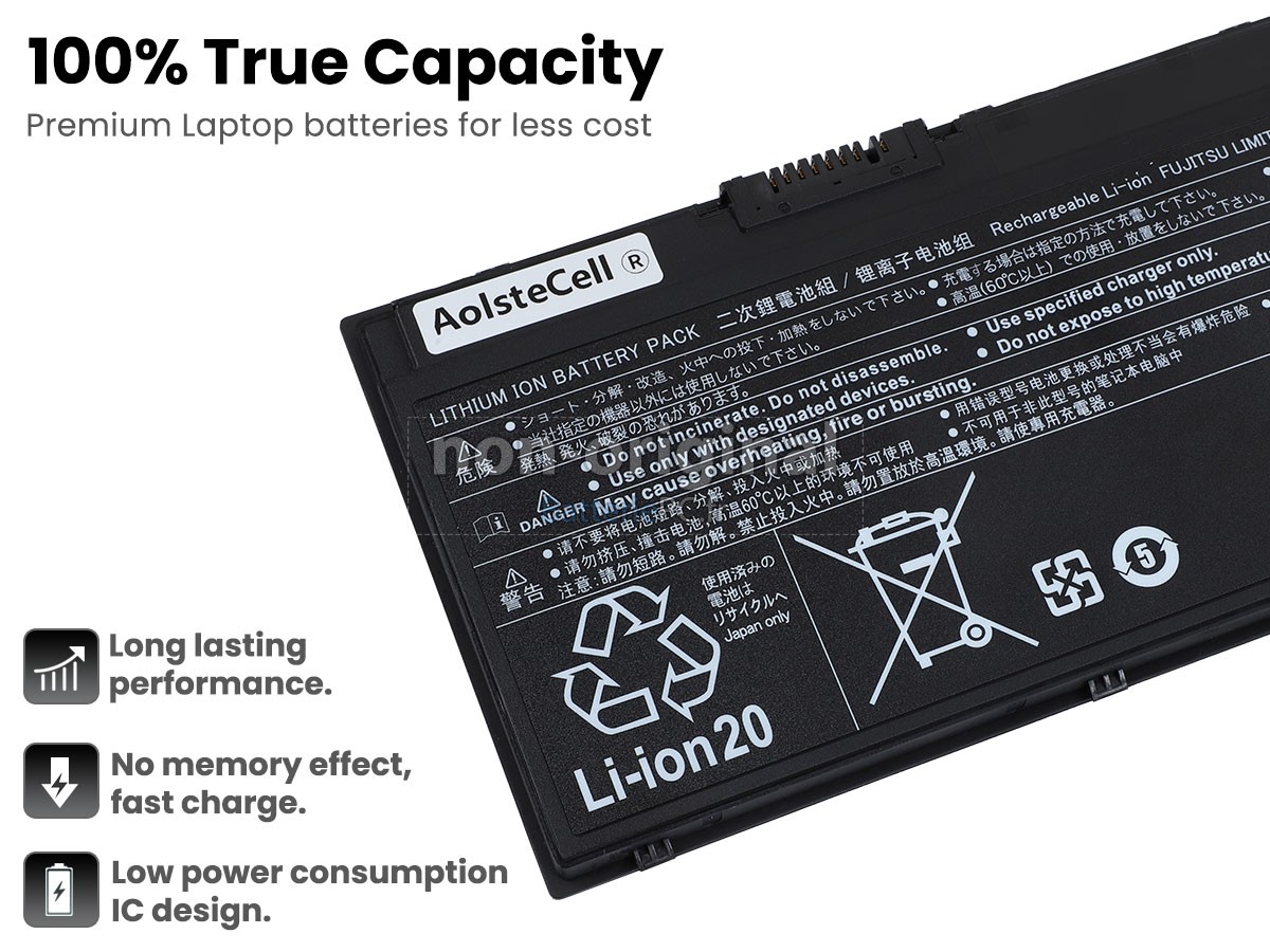 batterie pour Fujitsu FPB0338S