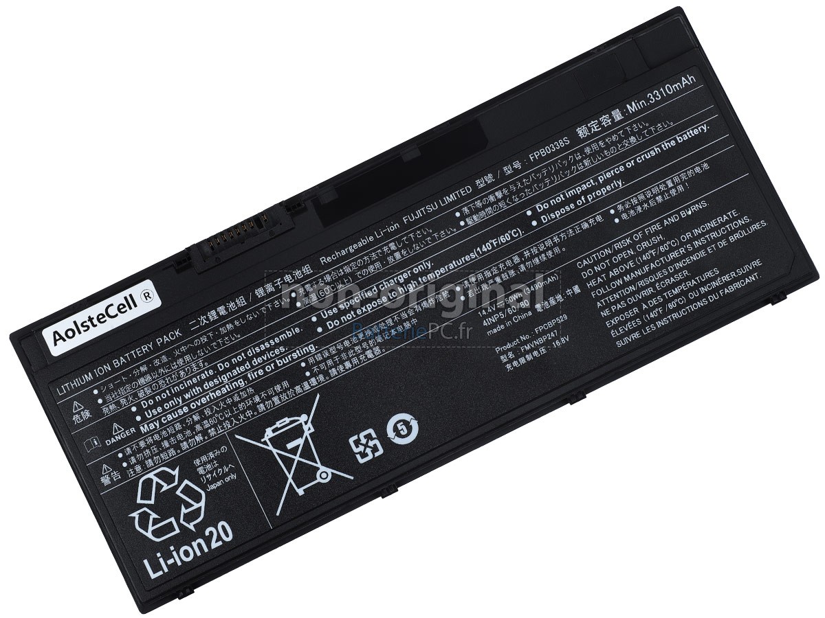 batterie pour Fujitsu FPB0338S