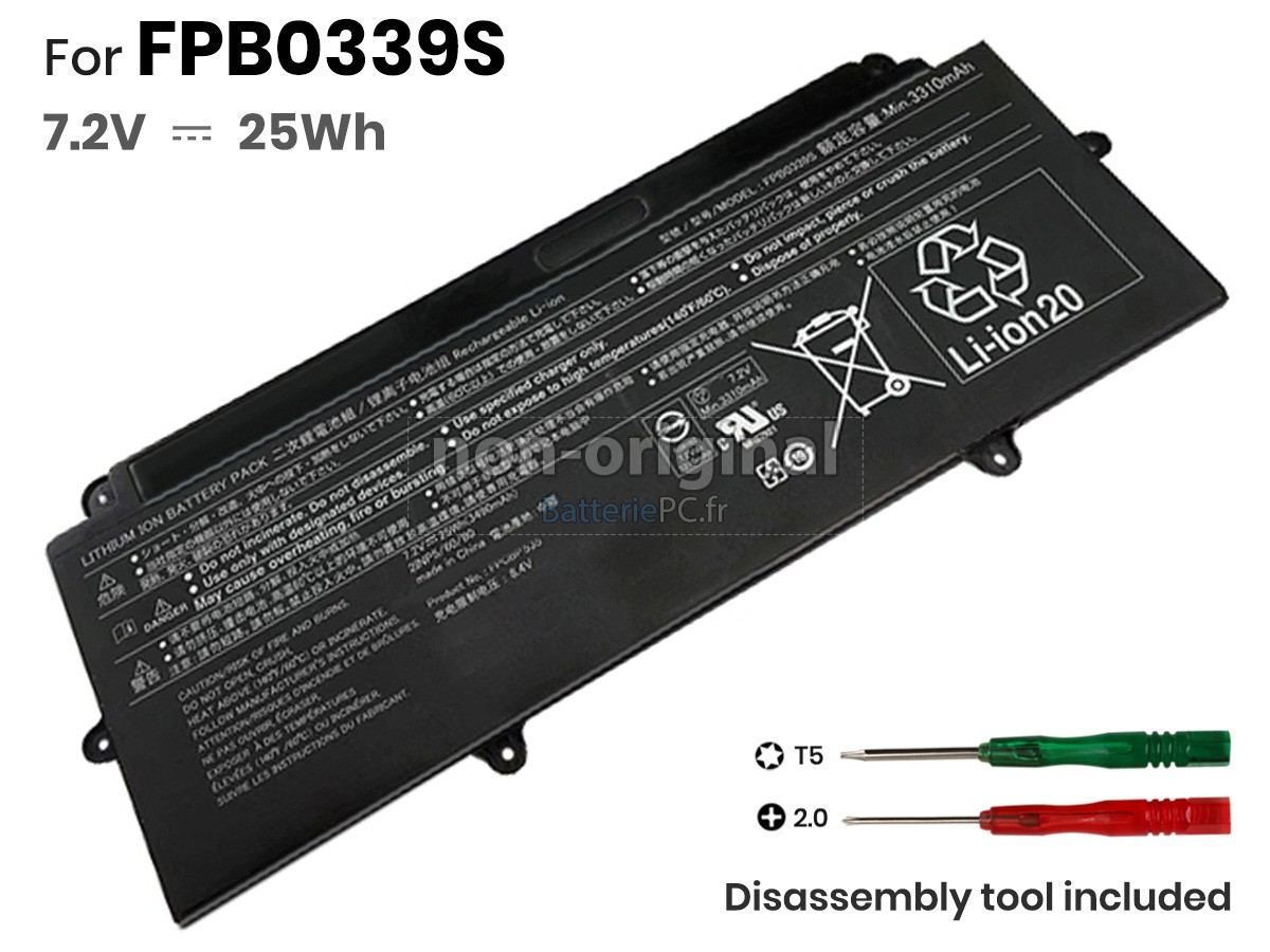 batterie pour Fujitsu FPCBP535