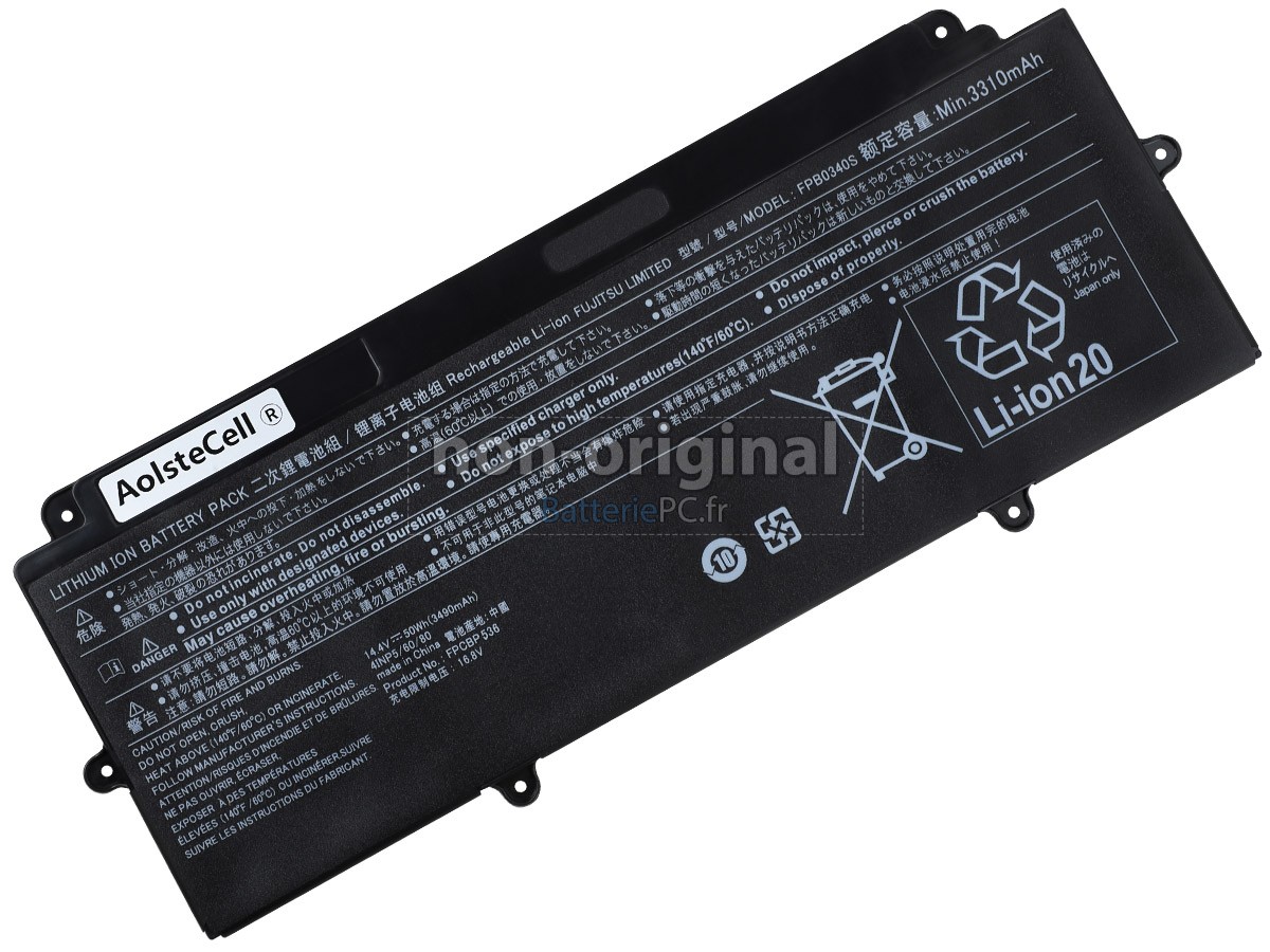batterie pour Fujitsu FPCBP544