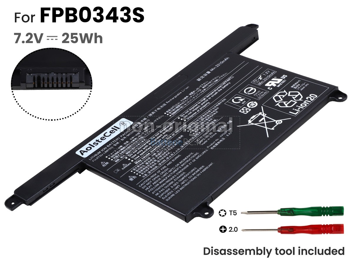 batterie pour Fujitsu FPCBP544