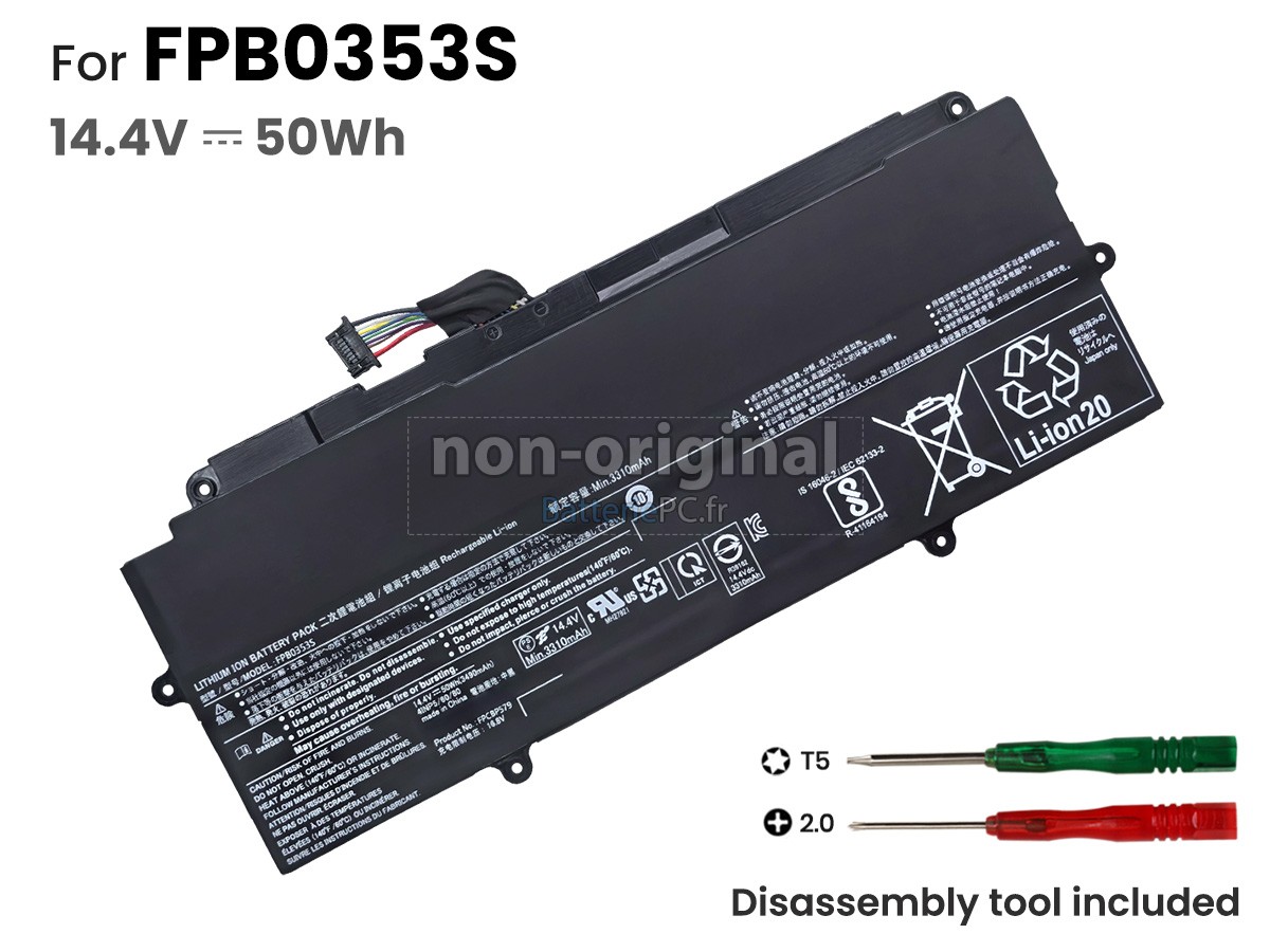 batterie pour Fujitsu FPB0353S