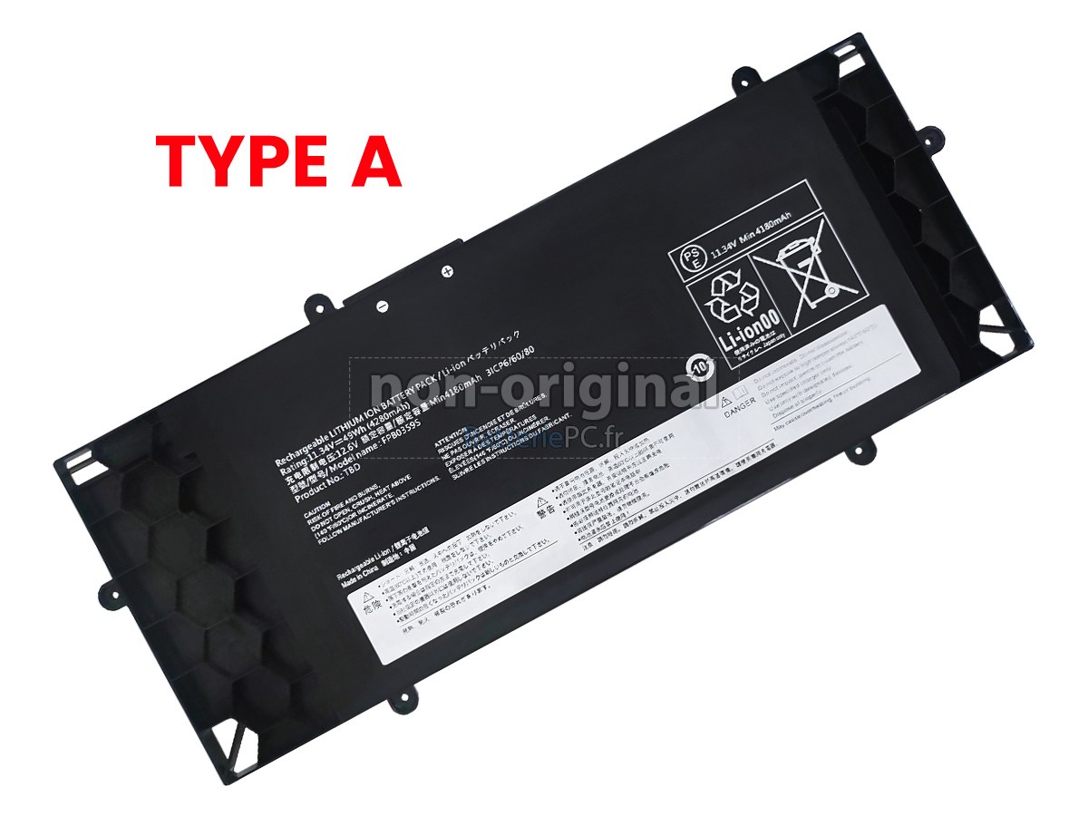 batterie pour Fujitsu FMVNBP253