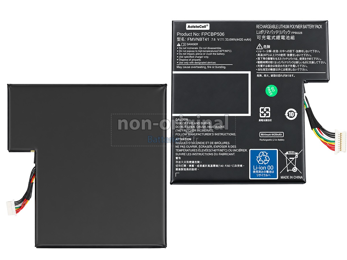 batterie pour Fujitsu Stylistic R726-0M871PDE