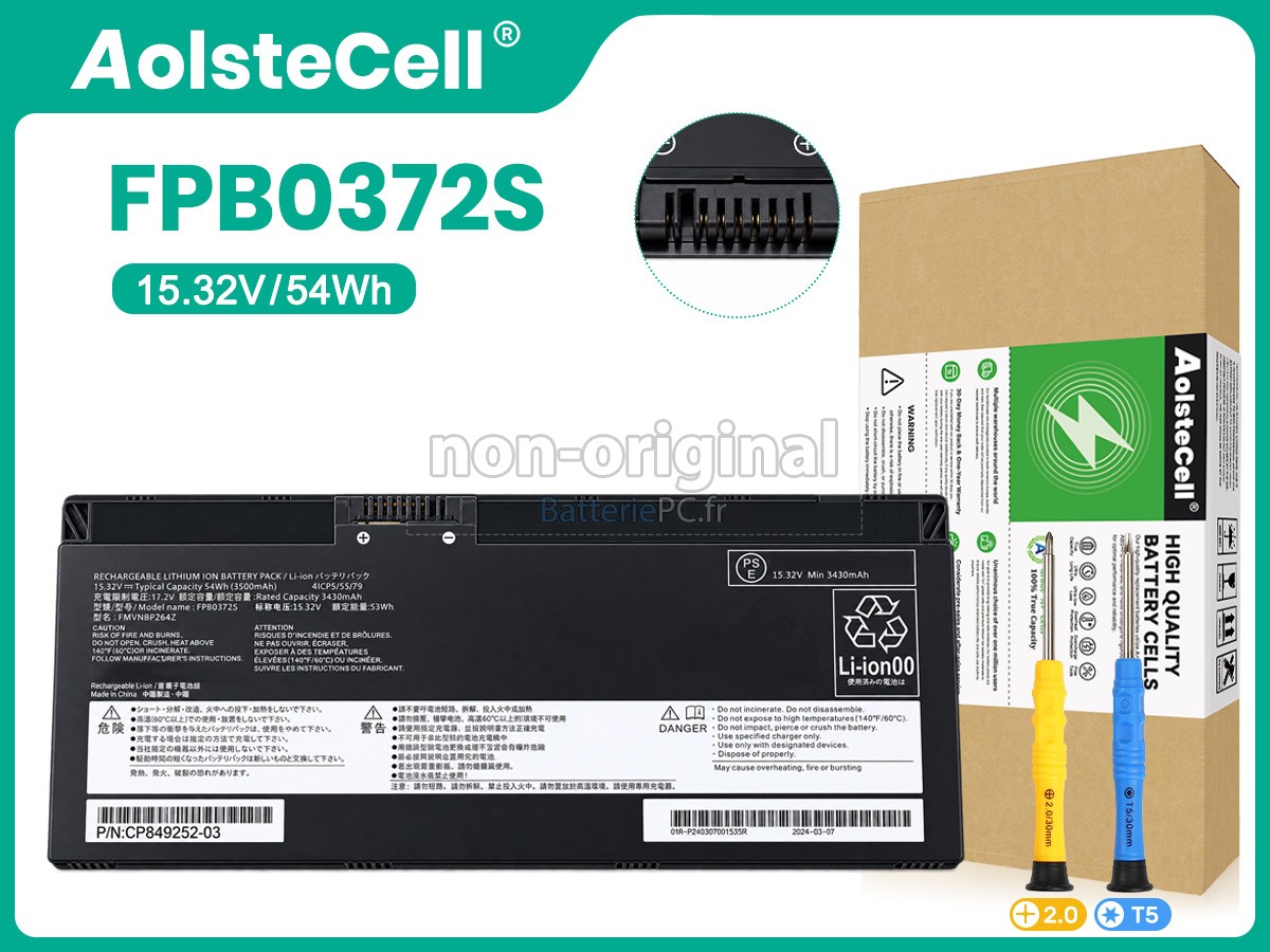 batterie pour Fujitsu CP854407-02