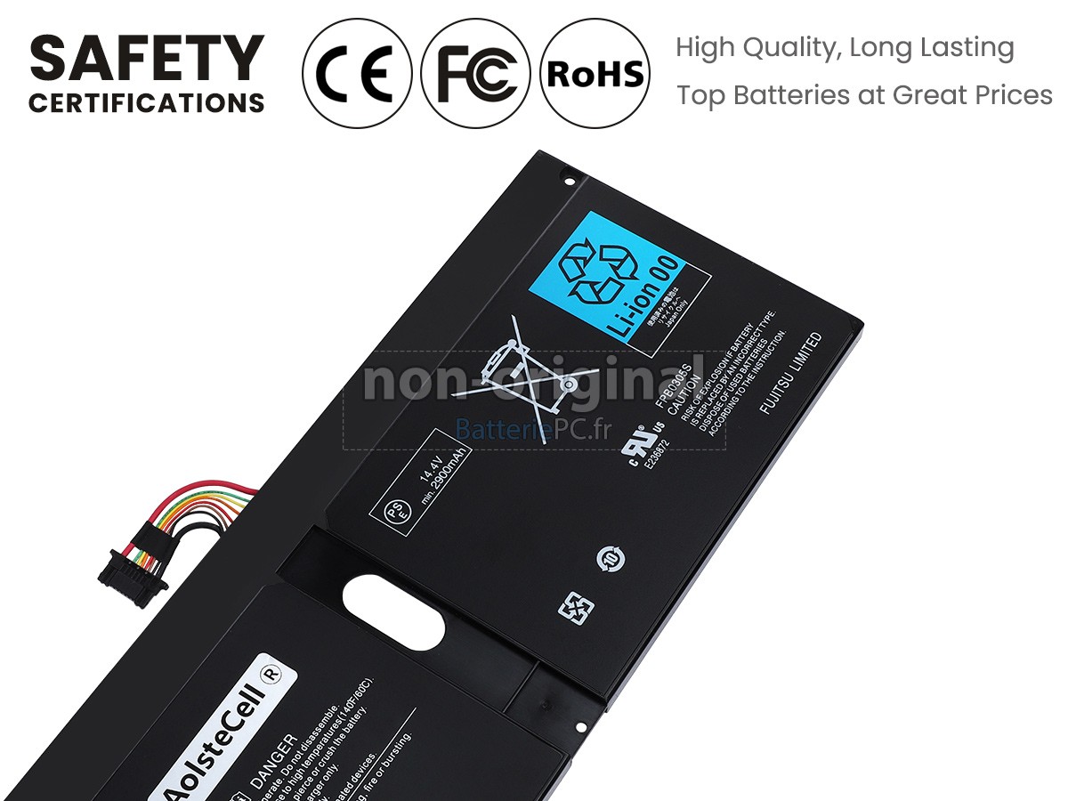 batterie pour Fujitsu LifeBook U904