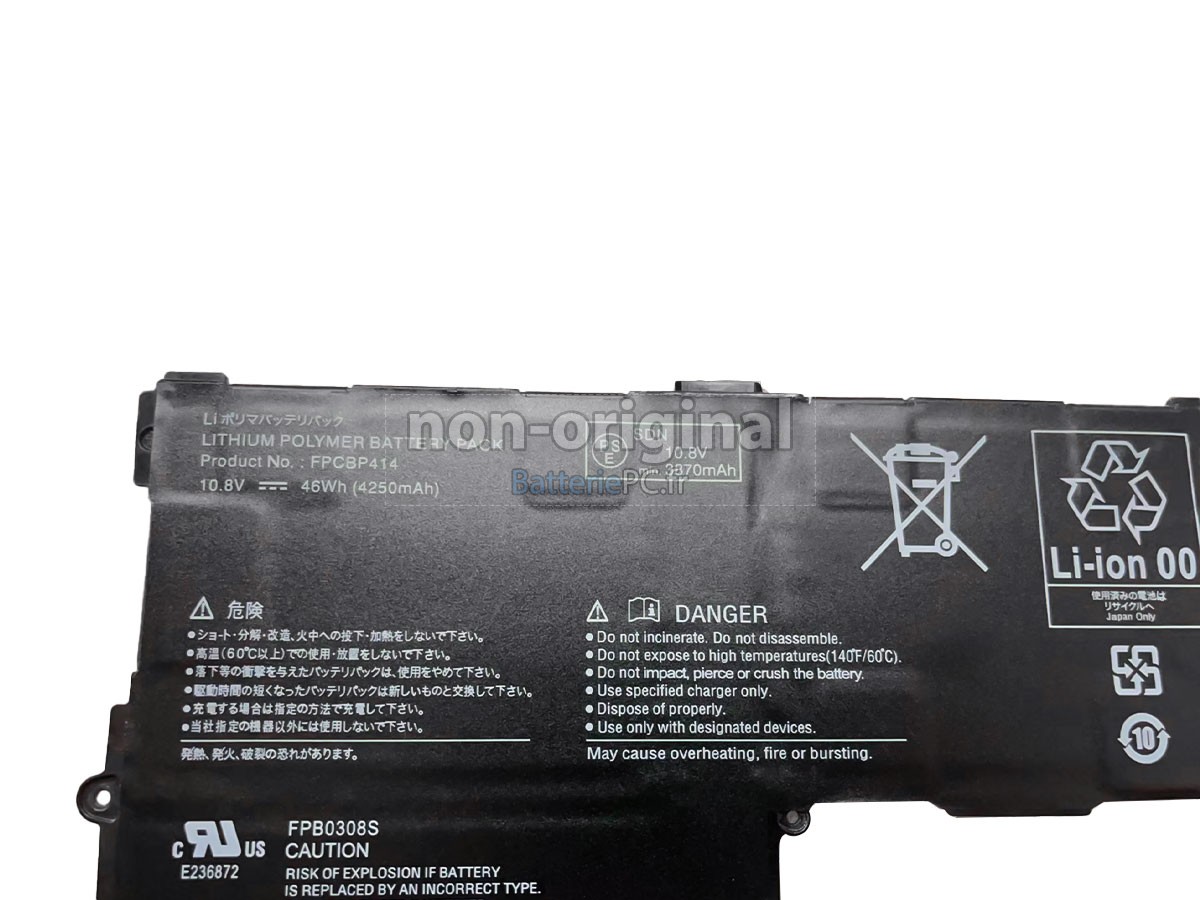 batterie pour Fujitsu FPCBP414