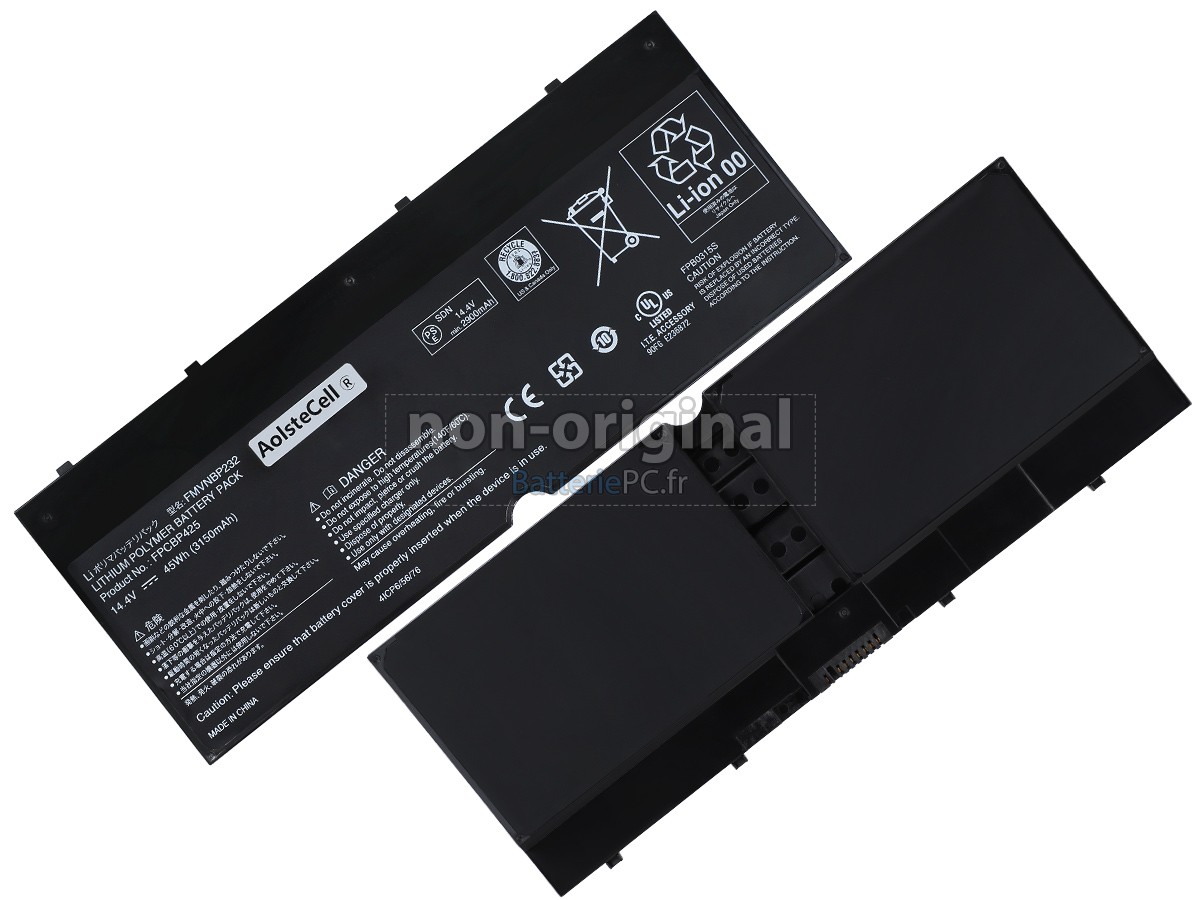 batterie pour Fujitsu LifeBook T904