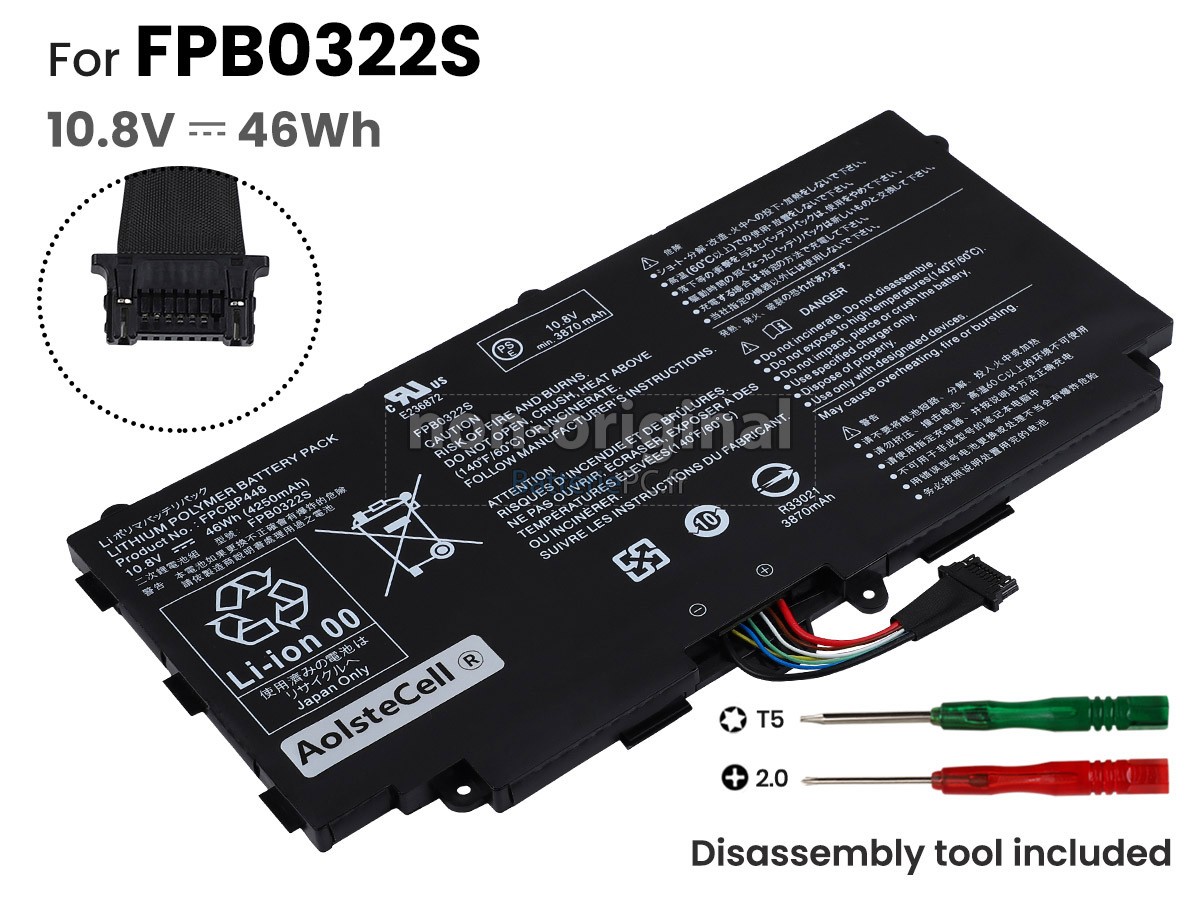batterie pour Fujitsu Stylistic Q775