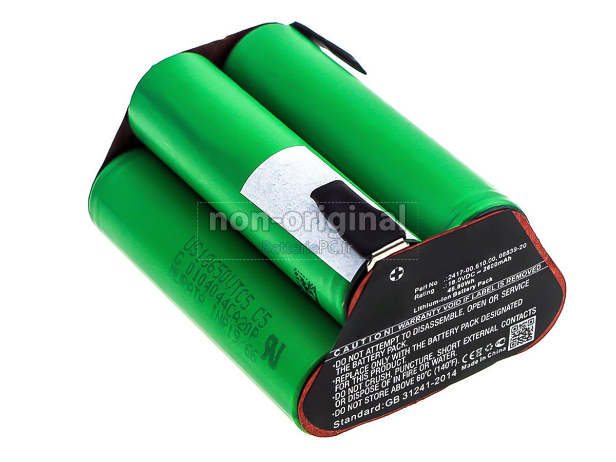 batterie pour Gardena 02417-20