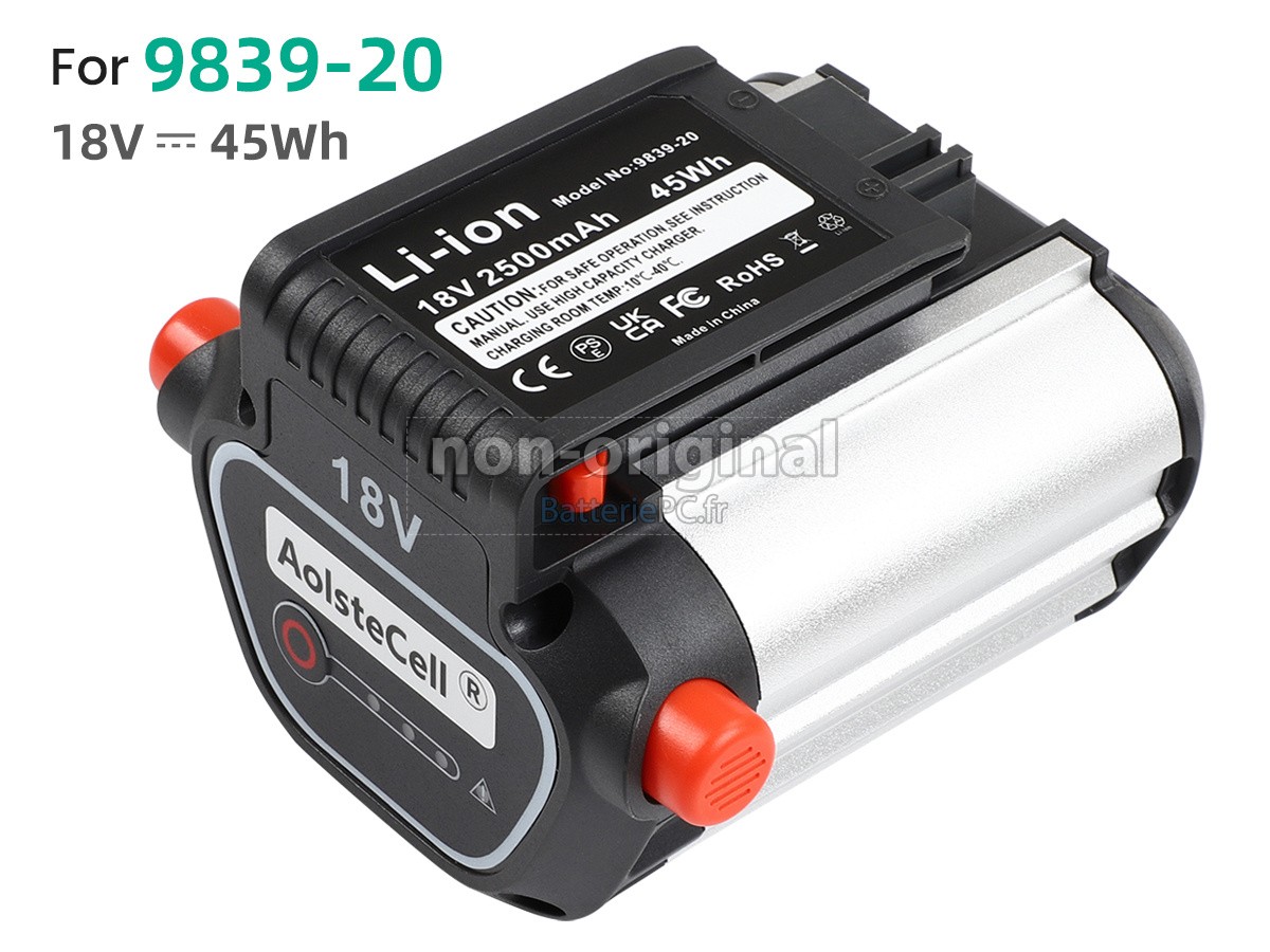batterie pour Gardena 5039-20