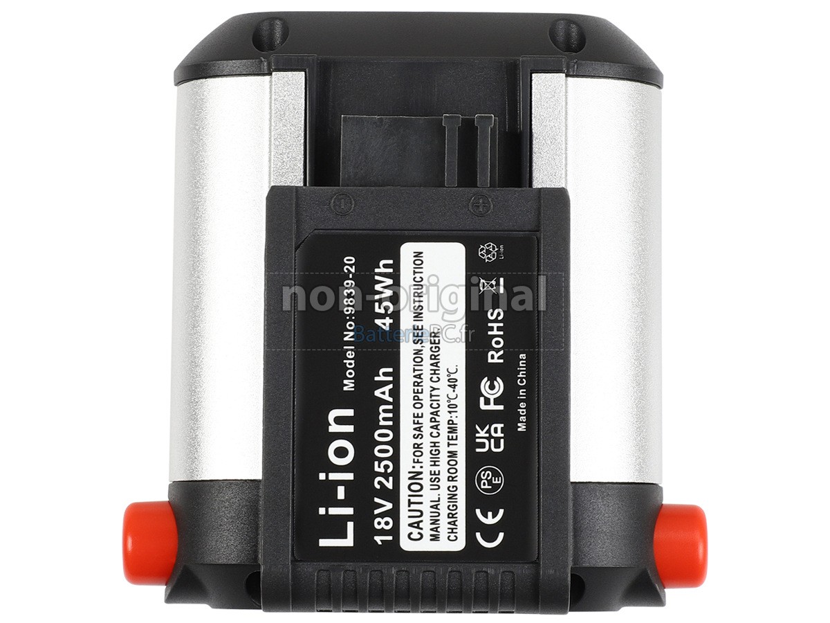 batterie pour Gardena 5039-20