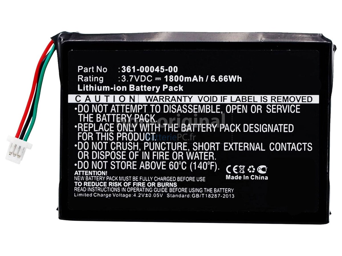 batterie pour Garmin 361-00045-00