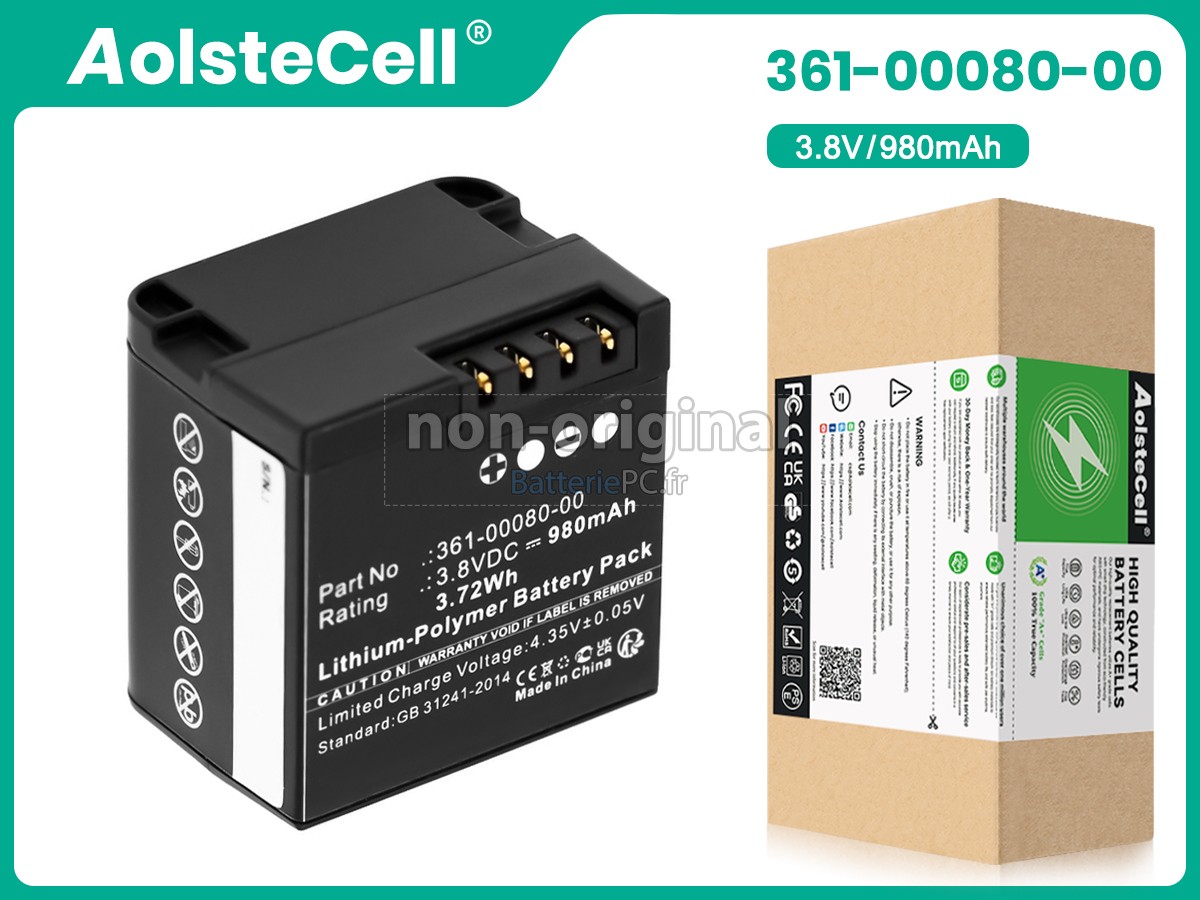 batterie pour Garmin 361-00080-00