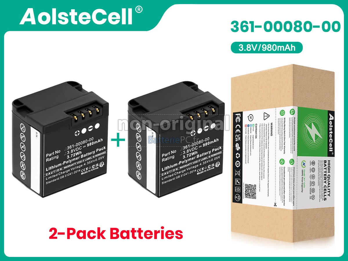 batterie pour Garmin 361-00080-00