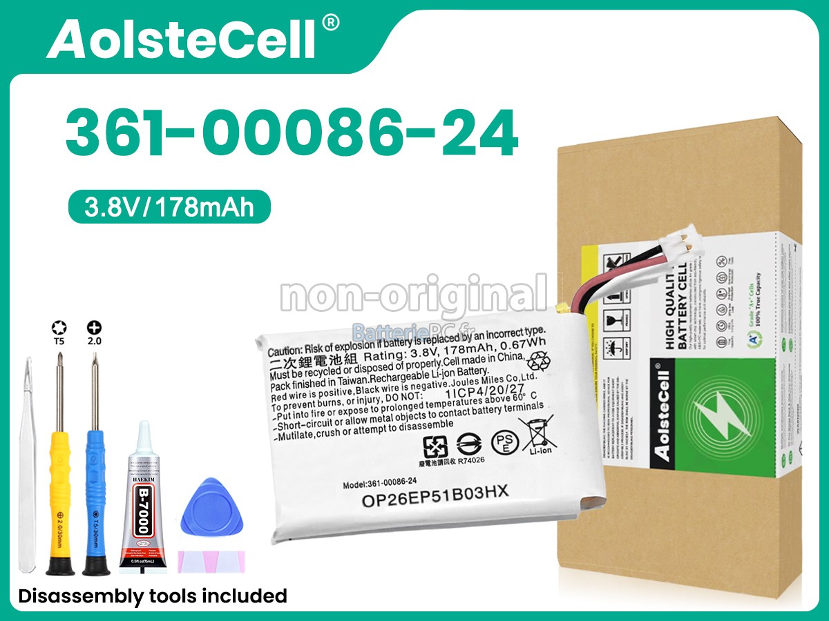 batterie pour Garmin 361-00086-24