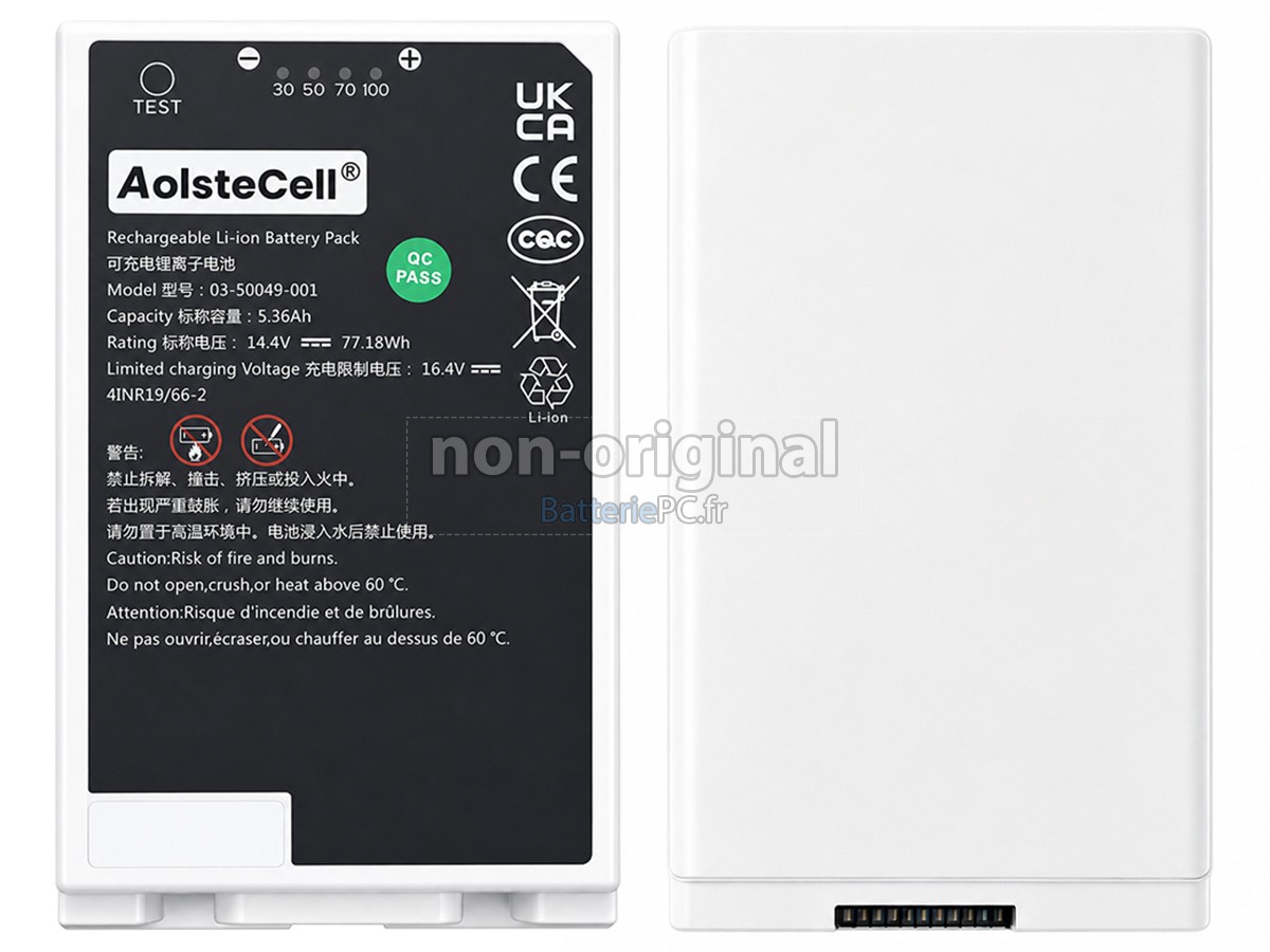 batterie pour GE REF 5803177