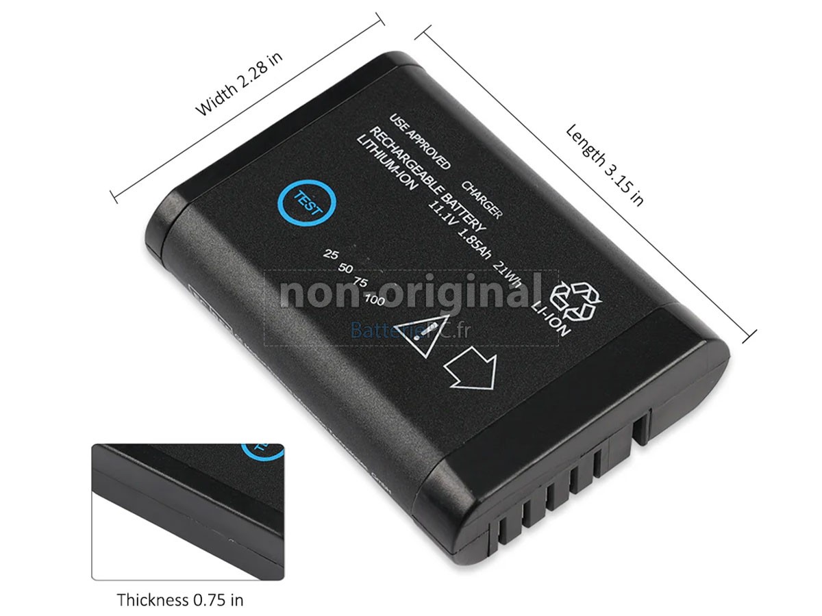 batterie pour GE 2031069-003