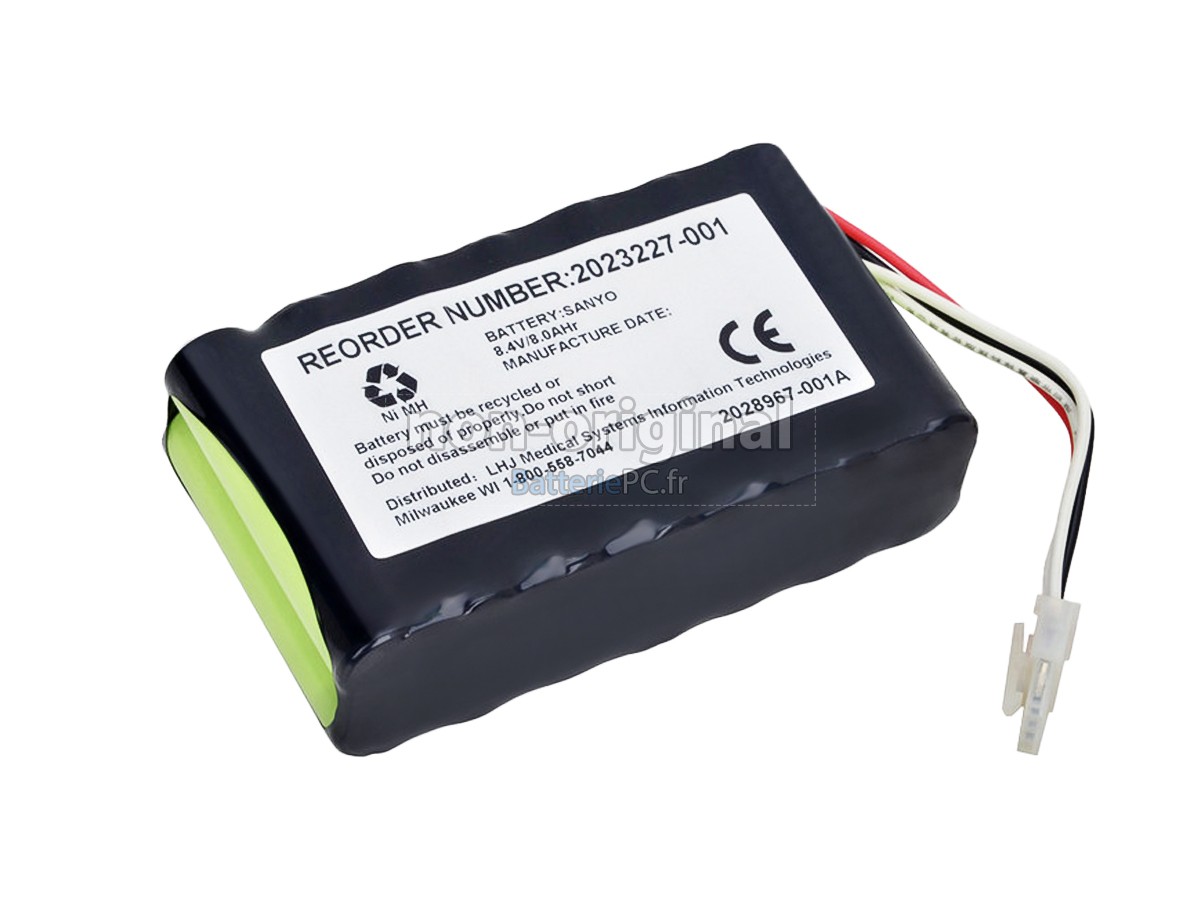 batterie pour GE DASH 1800