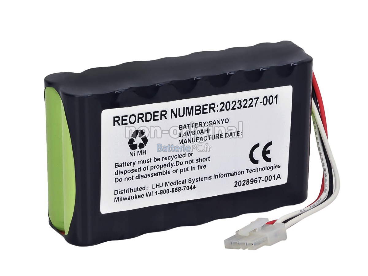 batterie pour GE DASH 1800