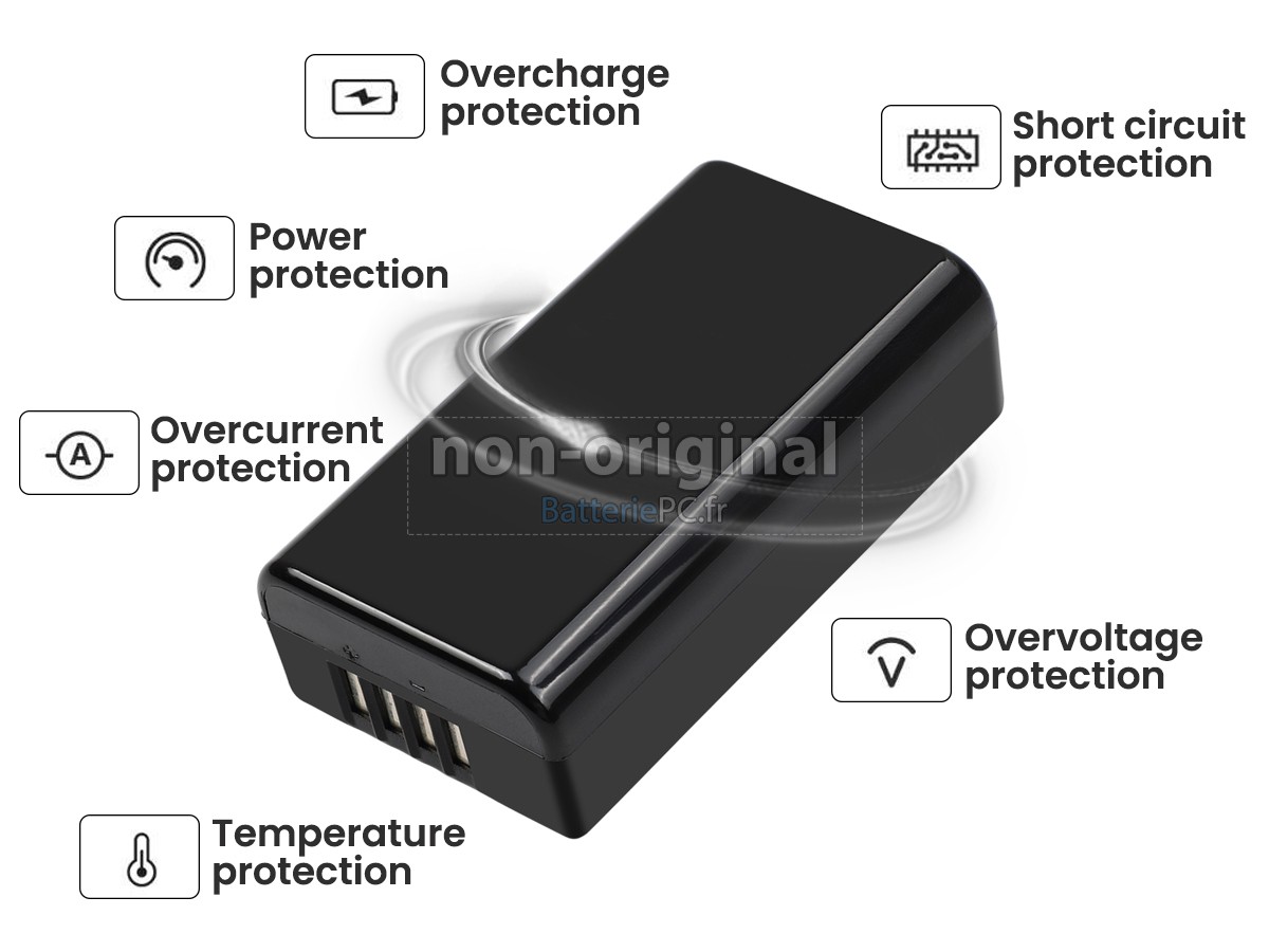 batterie pour GE MAC 600