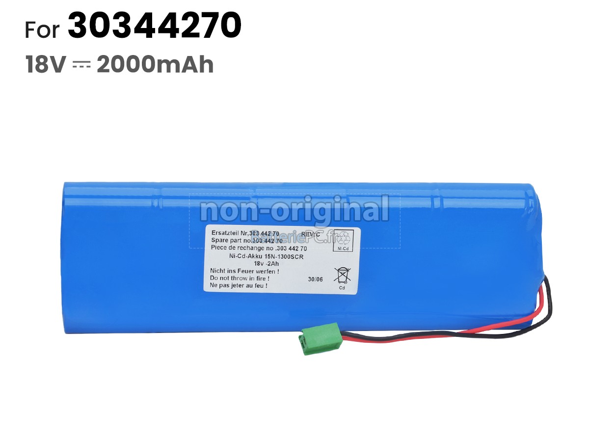 batterie pour GE MAC 1200