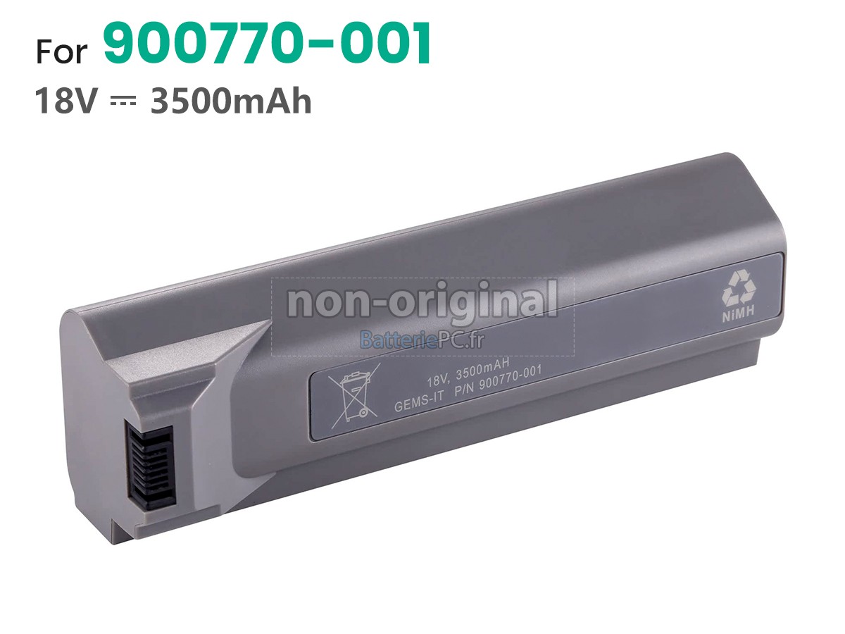batterie pour GE MAC 5500 HD