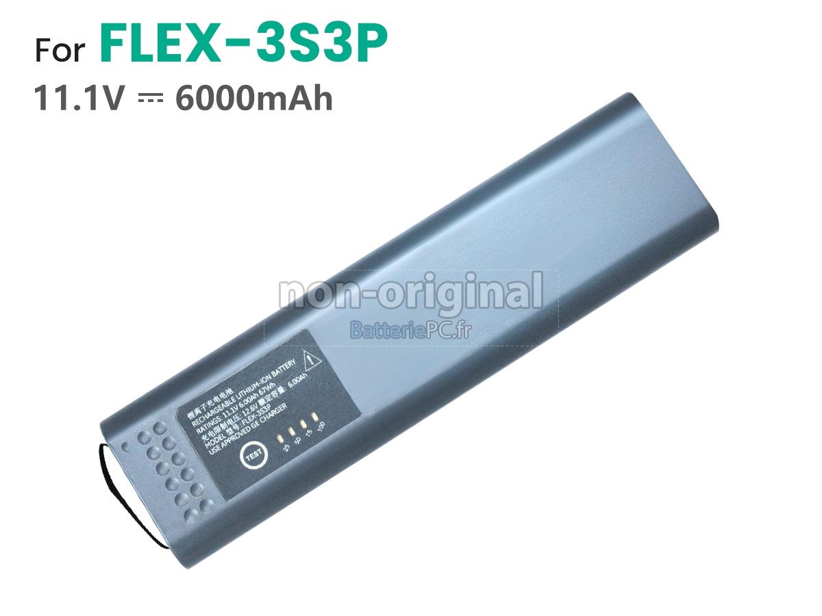 batterie pour GE FLEX-3S3P